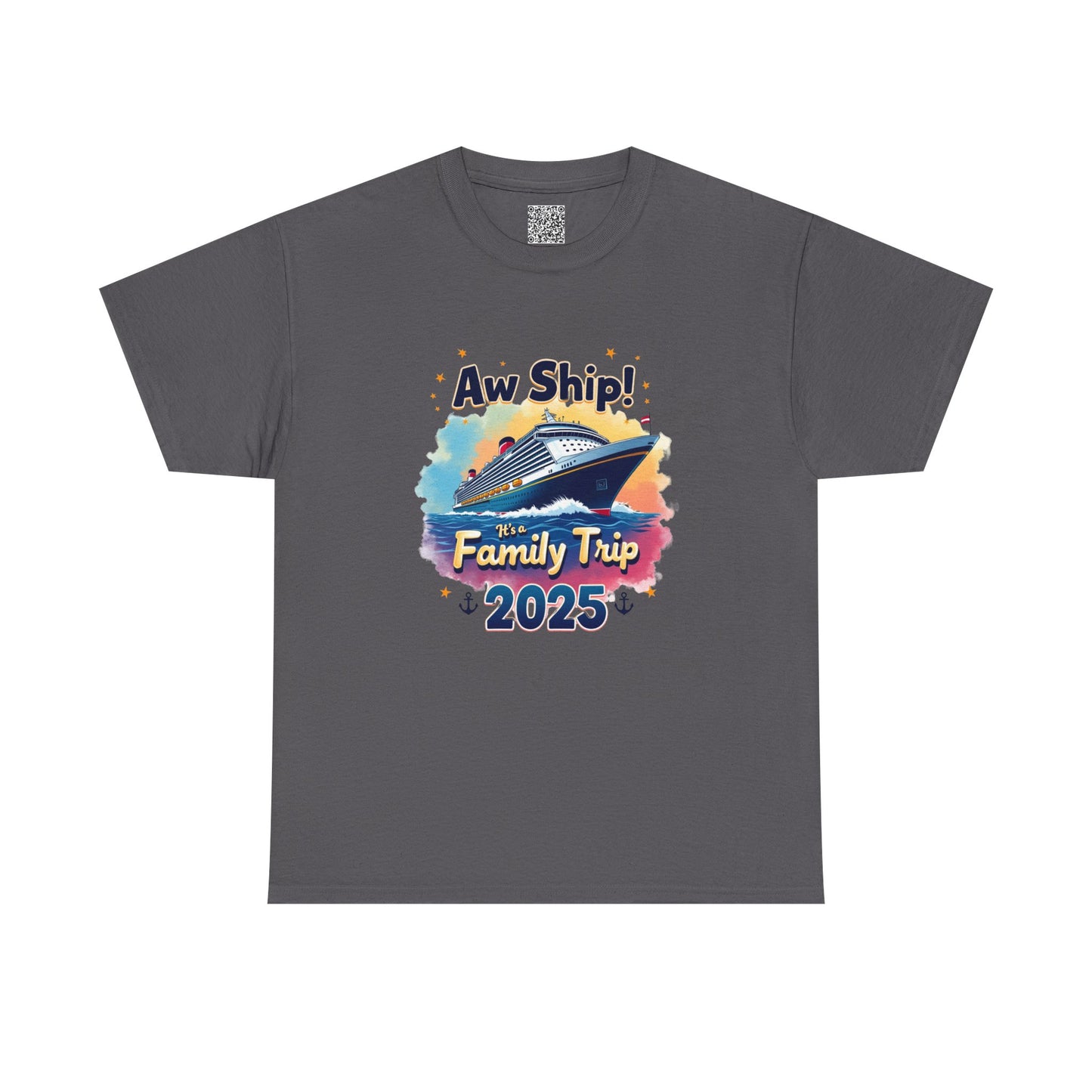 Aw Ship! Family Trip 2025 Shirt, Cruise Squad Shirt, Family Vacation 2025, Cruise Vacation, Personalized Shirts