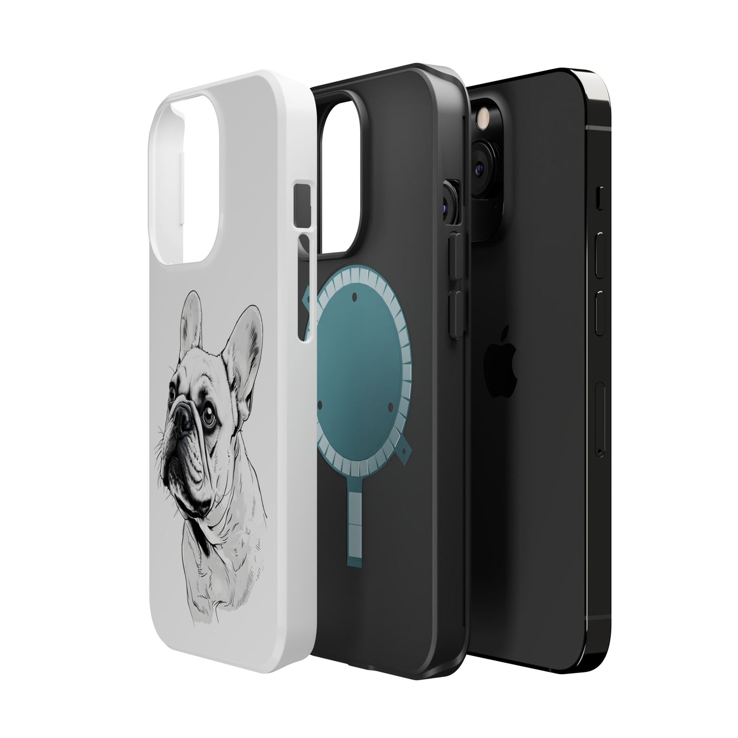 French Bulldog Magnetic Phone Case, Custom Pet Case, Durable Phone Accessories, Gift for Dog Lovers, Unique Phone Protection