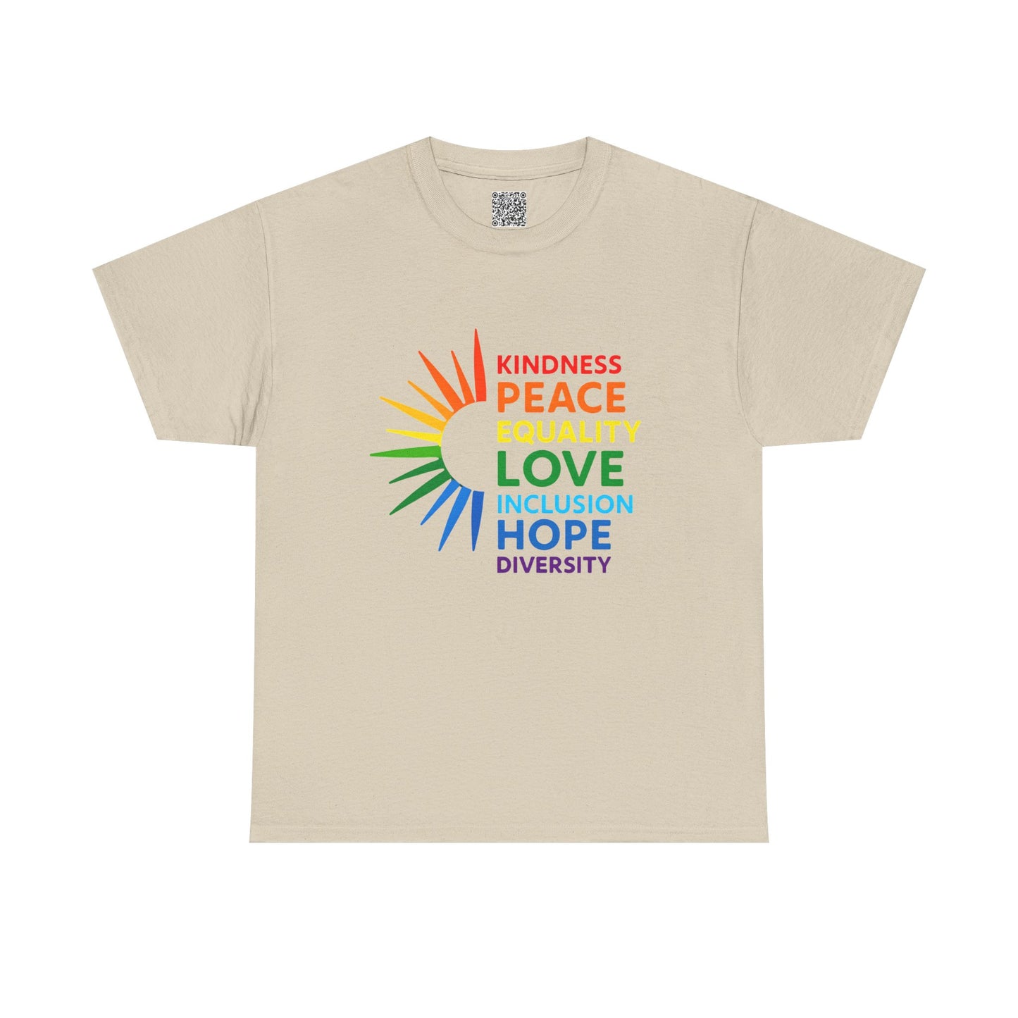 LGBTQ Pride Tee, Kindness Peace Equality Love Inclusion Hope Diversity, LGBT TShirt, Pride Outfit
