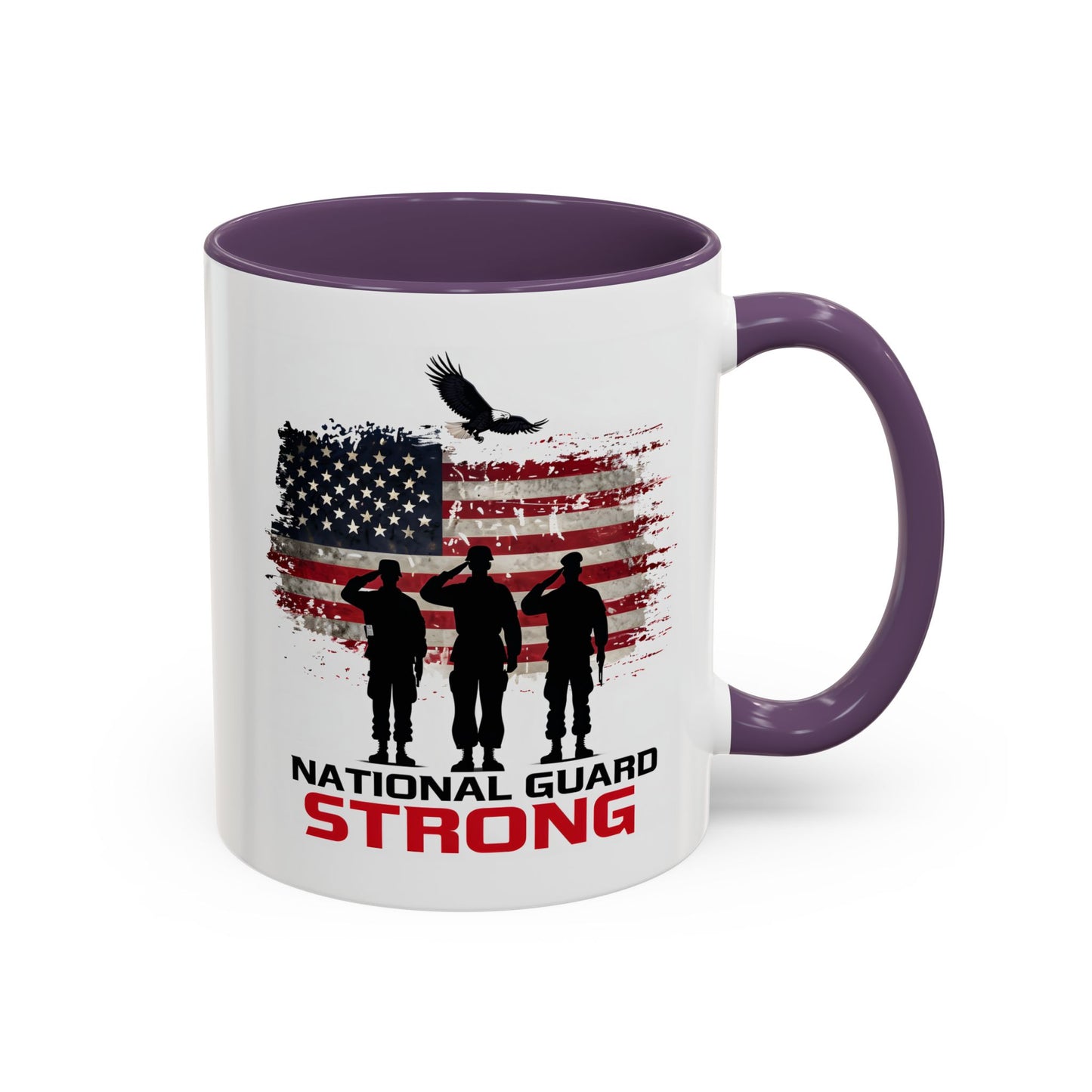 Patriotic National Guard Coffee Mug, Air National Guard, Army Wife Mug, Gift for Soldier, Army Veteran Gift, Army Dad Mug