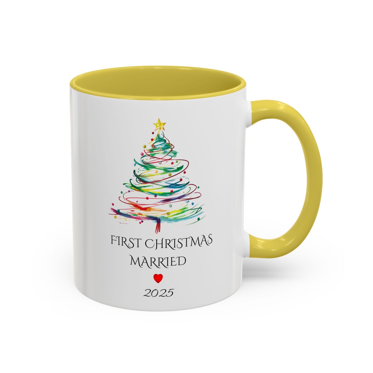 First Year Married Mug, Mr and Mrs Mug, Couple Mug, First Christmas Married, Just Married Gift, Newlywed Gift Ideas