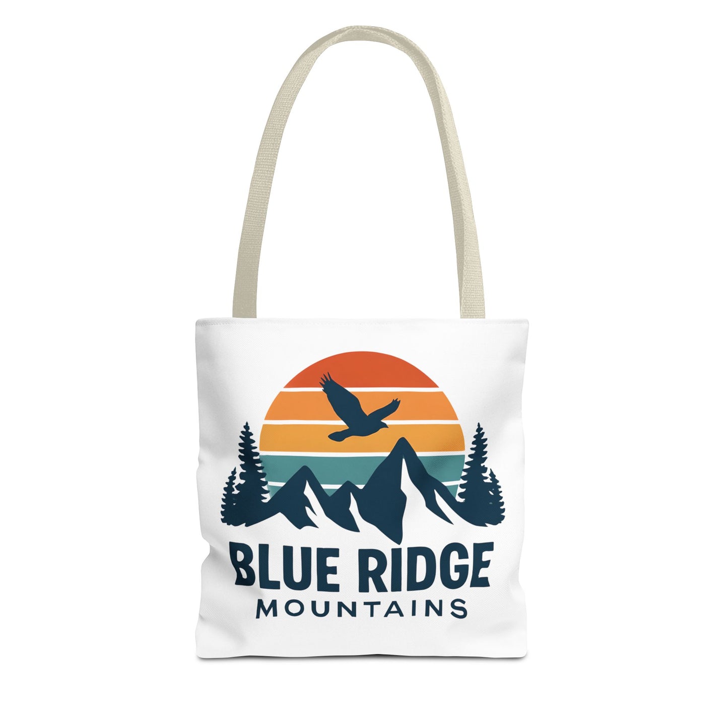 Blue Ridge Mountains Tote, Blue Ridge Parkway Bag, Appalachian Trail Tote, Smokey Mountains Gift, North Carolina Gift