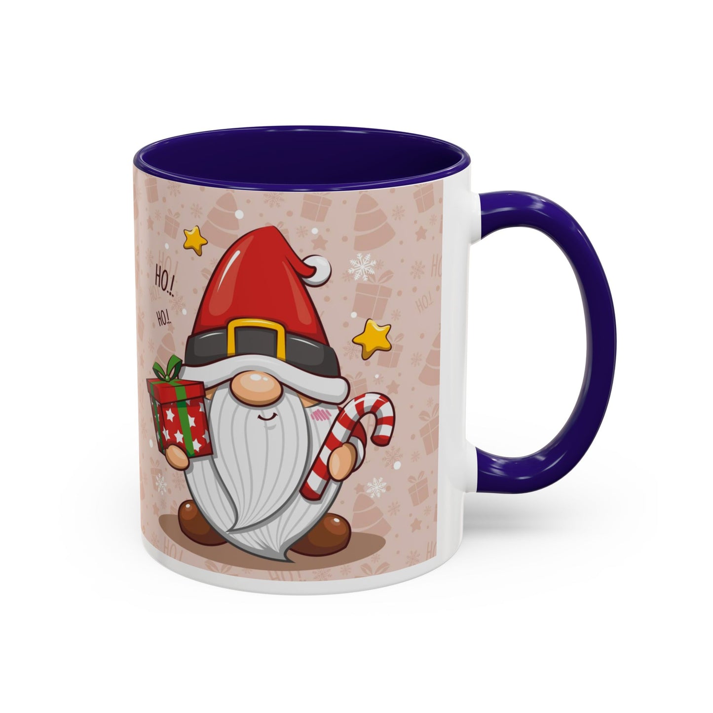 Ho Ho Santa Gnome Christmas Mug, Cute Holiday Coffee Cup, Festive Hot Cocoa Mug, Gnome Lover Christmas Gift, Cozy Winter Drinkware for Holiday Cheer
