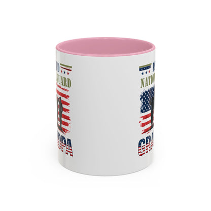 National Guard, Proud Grandpa Coffee Mug, Veteran Appreciation, Gift for Heroes, Military Family Gift