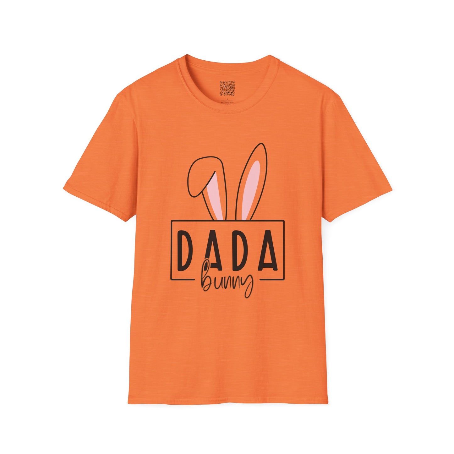 Dada Bunny Ears Unisex Softstyle T-Shirt - Cute Easter Apparel for Aunts