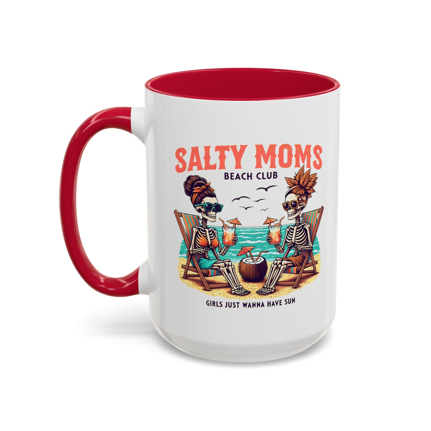 Bonus Mom Gift, Salty Moms Beach Club Mug, Salty Mug, Summer Mom Mug, Hot Mom Summer, Beach Club Mug, Stay Salty Mug, Beach Days