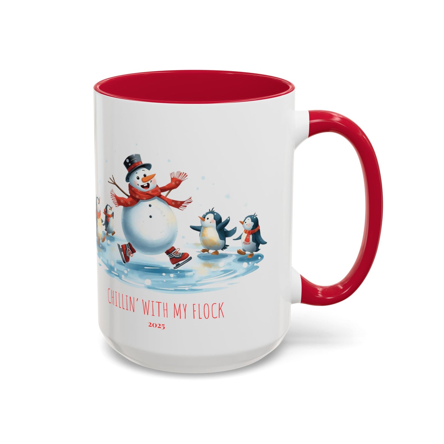 Christmas Snowman Mug – Cute Holiday Coffee Cup, Snowman Lover Gift, Hot Chocolate Mug, Christmas Cocoa Cup, Gift for Her 2025