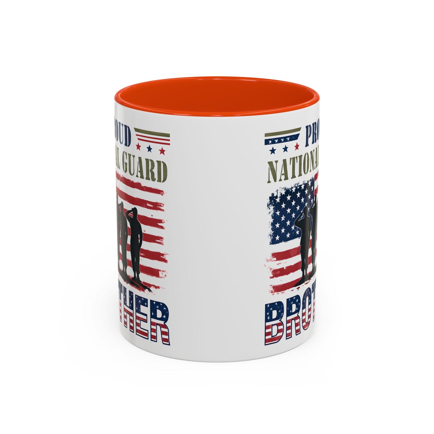 National Guard, Proud Brother Coffee Mug, Veteran Appreciation Mug, Military Family Gift, Army Gifts, Tactical Gifts