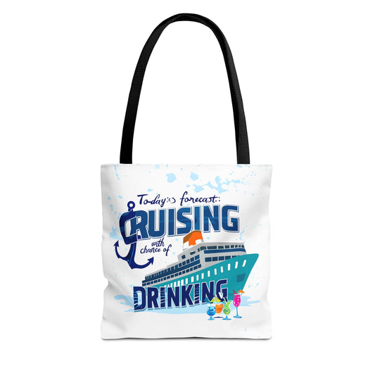Cruising Tote Bag, Cruise Essentials, Custom Beach Bag, Vacation Tote Bag, Travel Tote Bag, Cruise Bachelorette