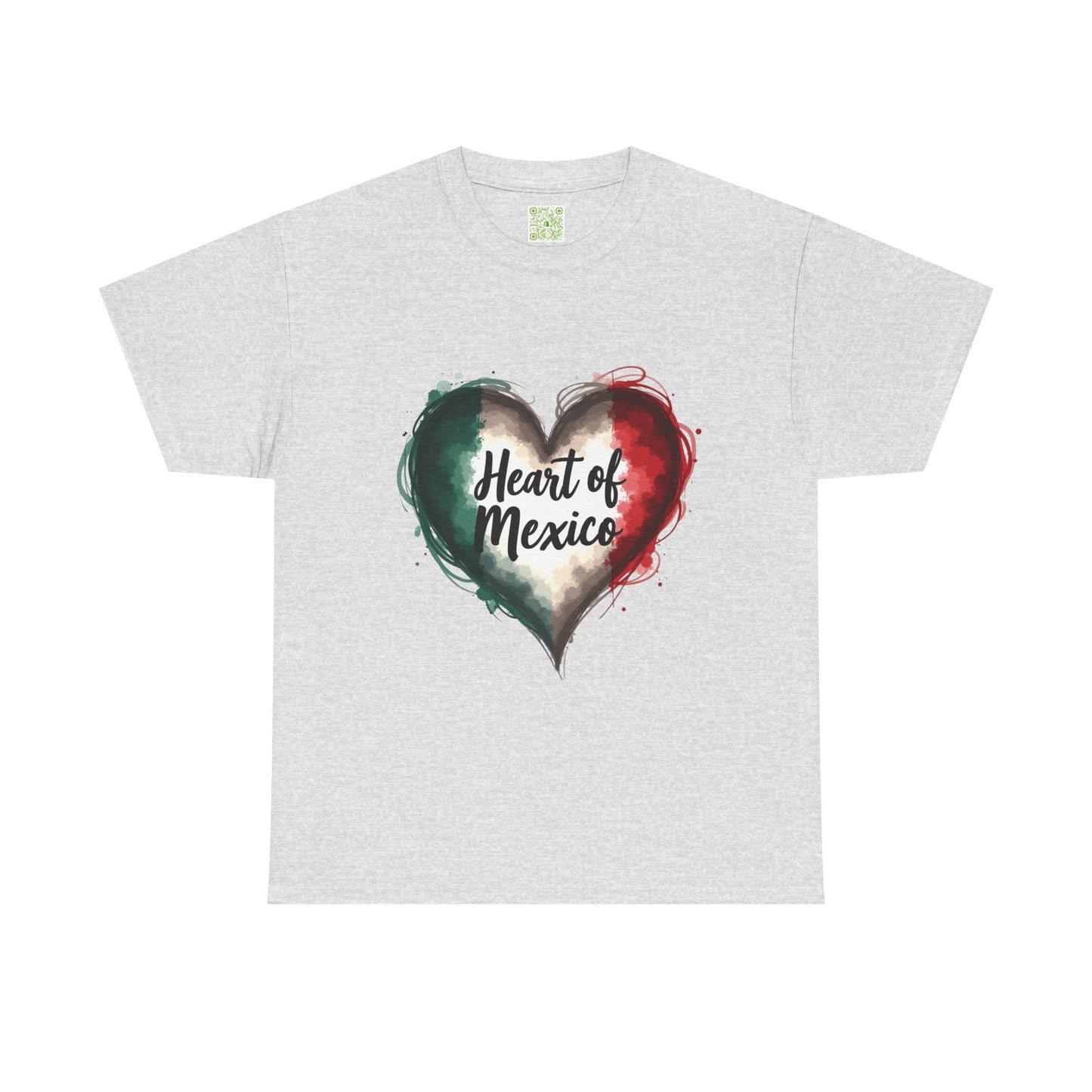 Viva la Vida Heart of Mexico Tee, Unisex Cotton Tee, Celebrate Mexican Heritage, Cinco de Mayo, Gift for Culture Lovers, Mexican Pride Tee