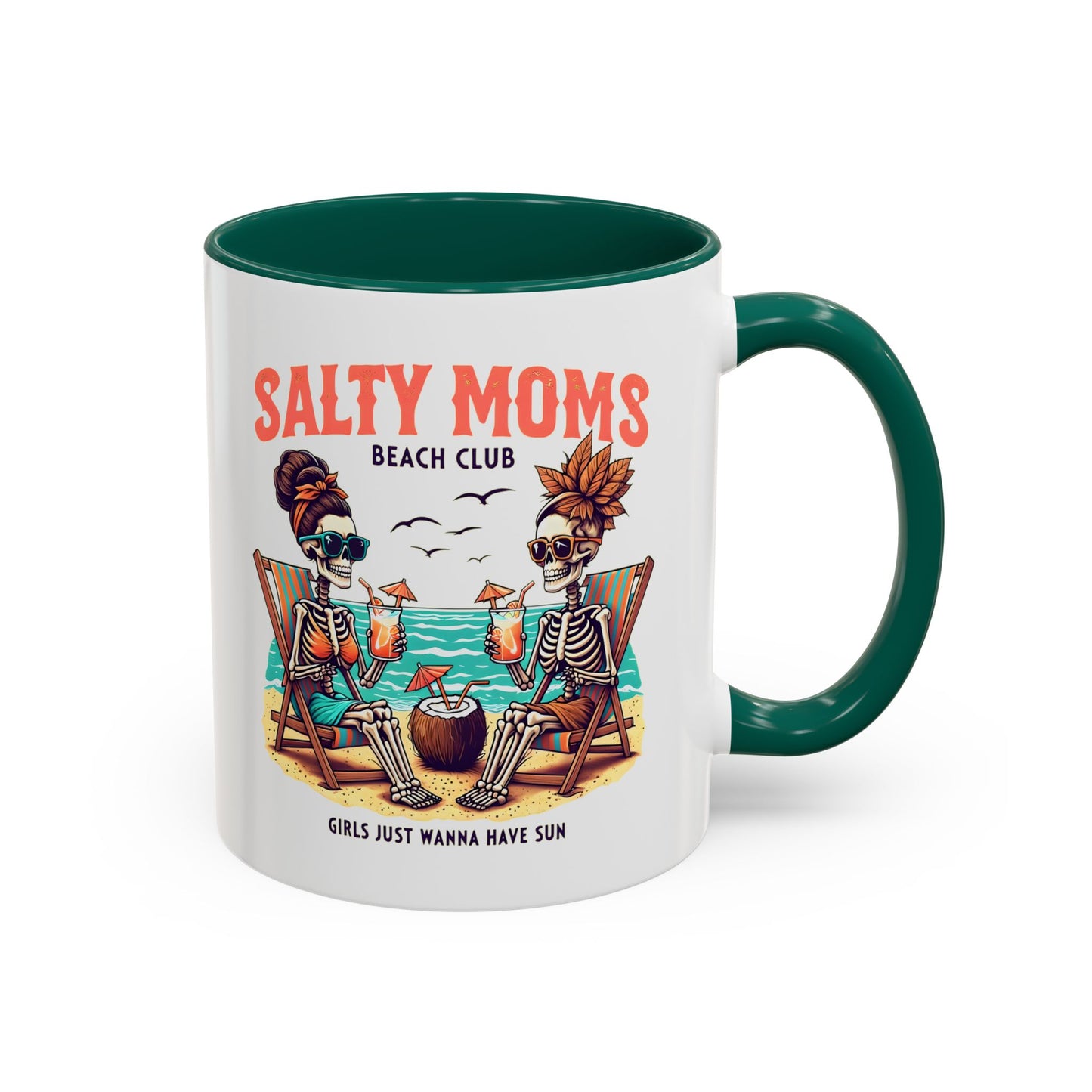 Bonus Mom Gift, Salty Moms Beach Club Mug, Salty Mug, Summer Mom Mug, Hot Mom Summer, Beach Club Mug, Stay Salty Mug, Beach Days