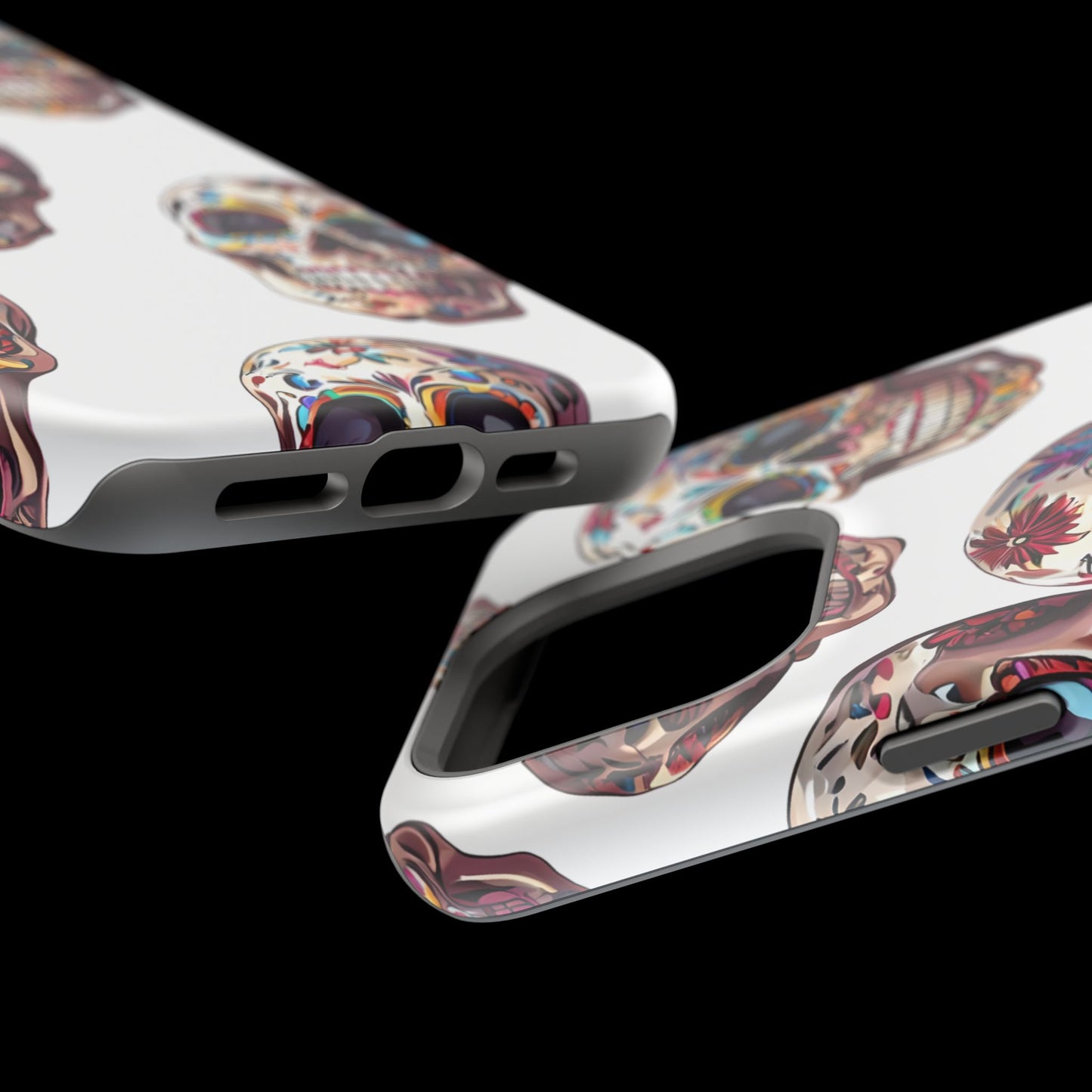 Sugar Skull Phone Case, Dia De Los Muertos, Day Of The Dead, Mexican Tradition, Sugar Skull Art, Wireless Charger