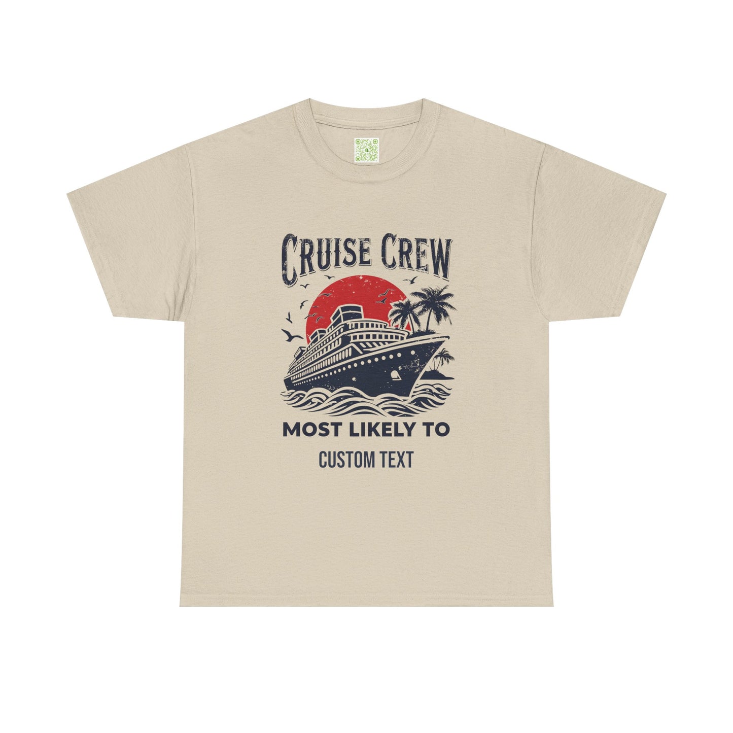 Custom Cruise Crew Unisex Tee, Cruise Shirts, Group Cruise Shirt, Birthday Cruise Tee, Family Cruise Shirt