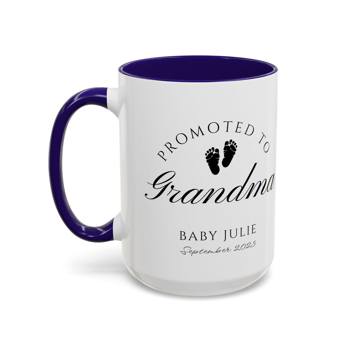 Promoted to Grandma Mug, Pregnancy Announcement Coffee Cup, Baby Reveal Gift, New Grandparent Mug, Grandma to Be Gift, Custom Baby Announcement