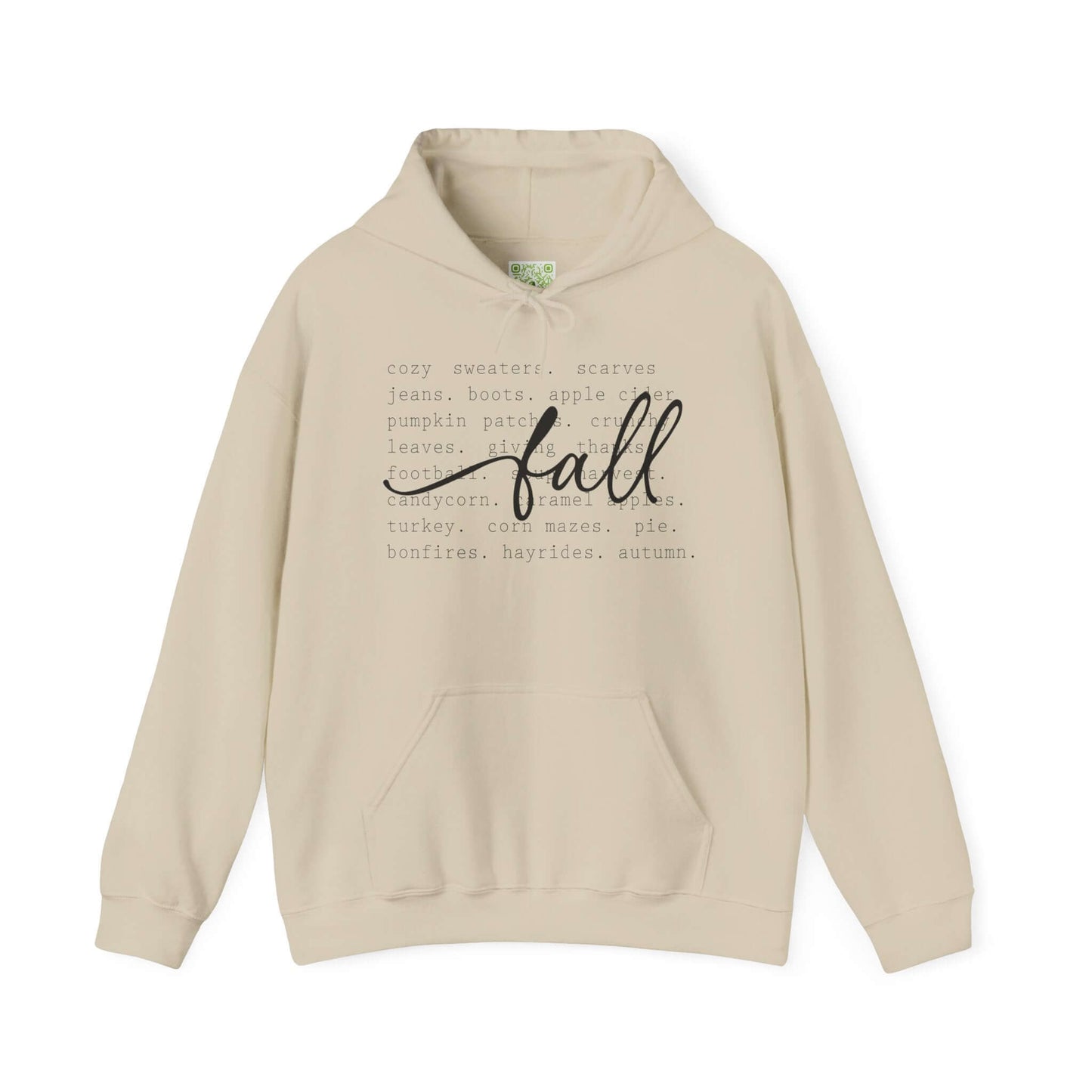 Cozy Fall Vibes Unisex Hoodie, Sweater Weather, Warm Apparel, Happy Fall, It's Fall Y'all, Autumn Aesthetic