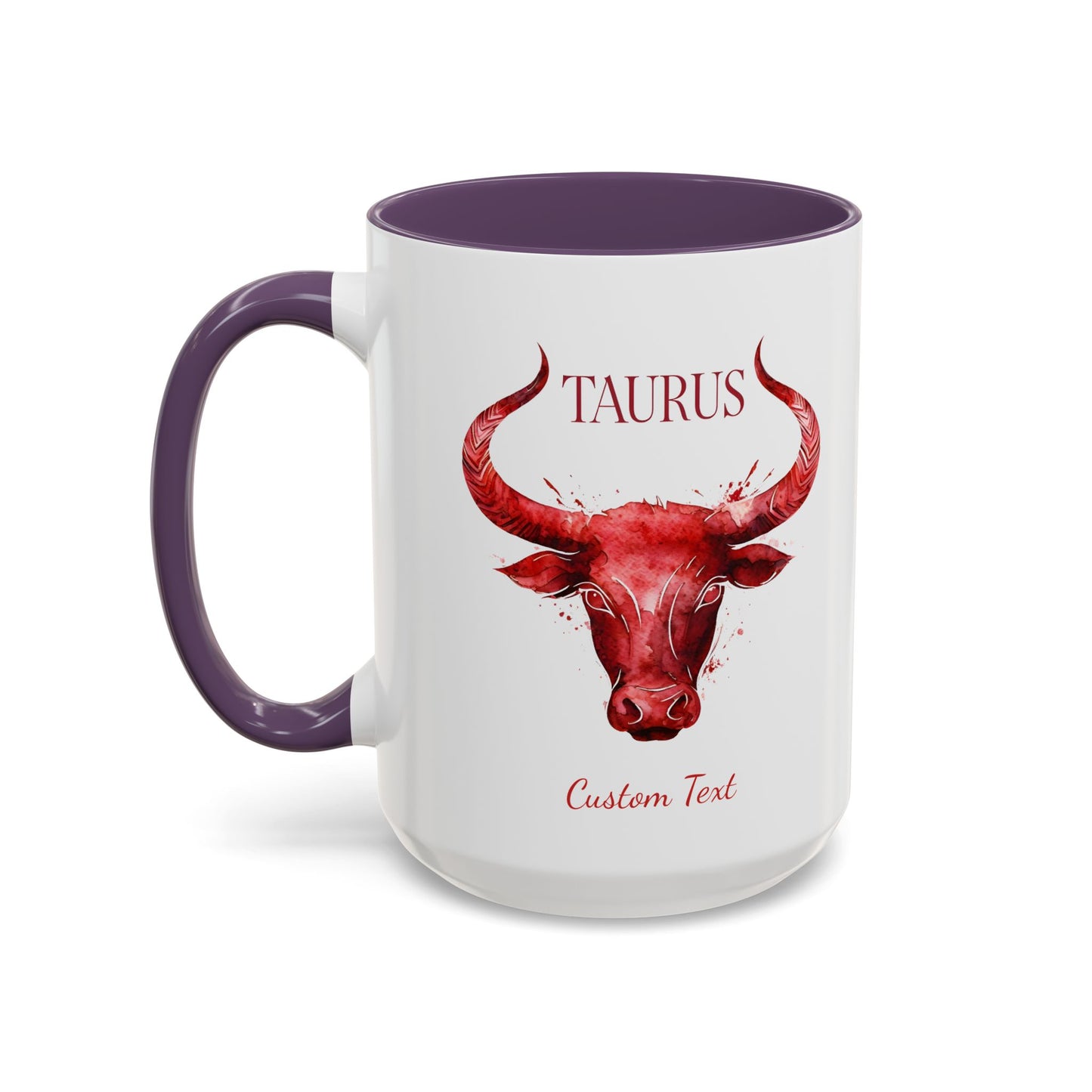 Personalized Taurus Coffee Mug, Zodiac Mug, Astrology Mug, Taurus Zodiac Gift, Custom Zodiac Gift, Birth Month Cup