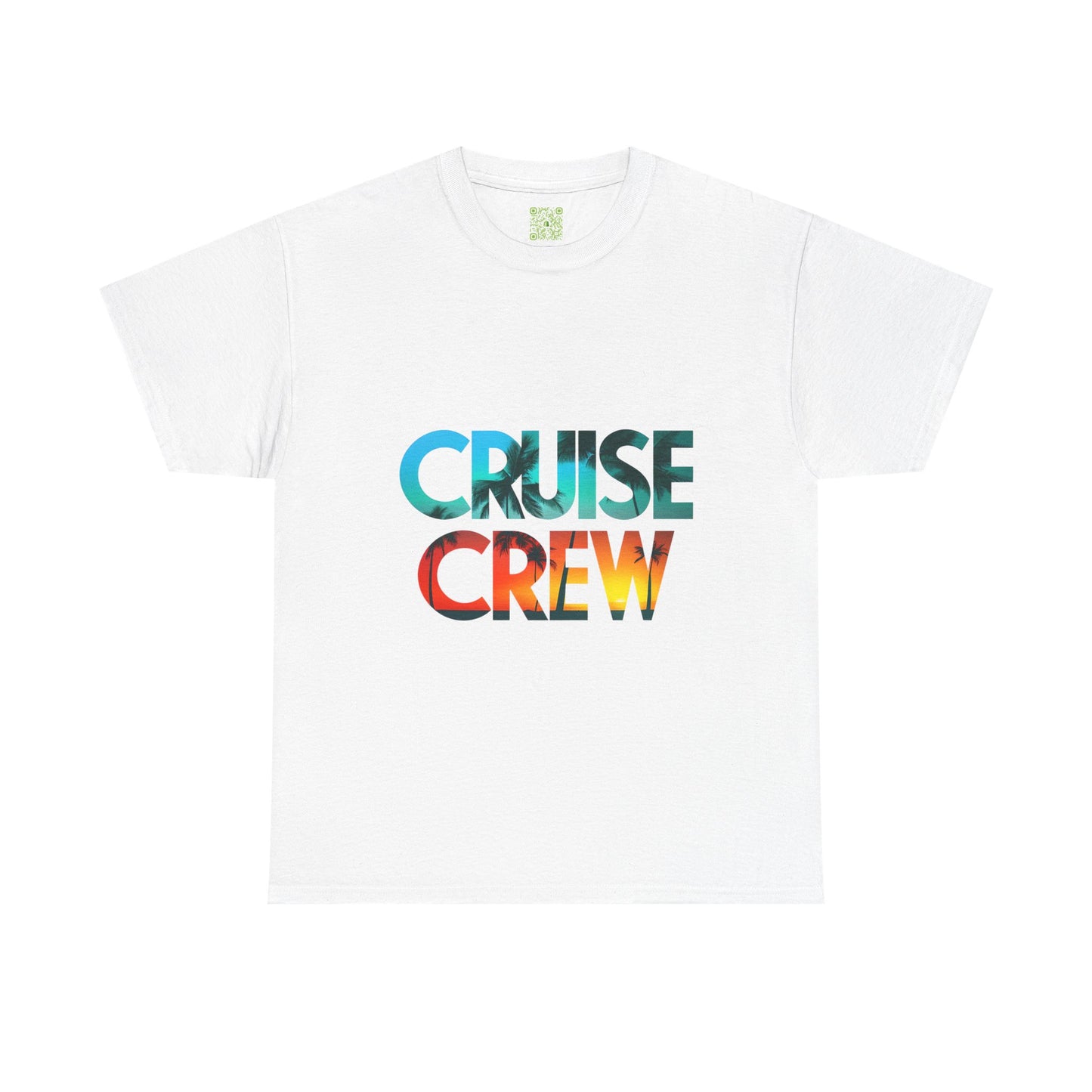 Cruise Crew Unisex Heavy Cotton Tee - Stylish Summer Vacation Shirt