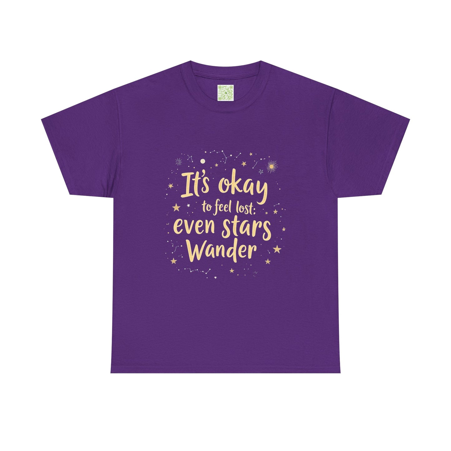 Enneagram 4 T-Shirt, It's Okay Even Stars Wander, Personality Types Tee, Enneagram Type 4 Gift, Self Growth Shirt