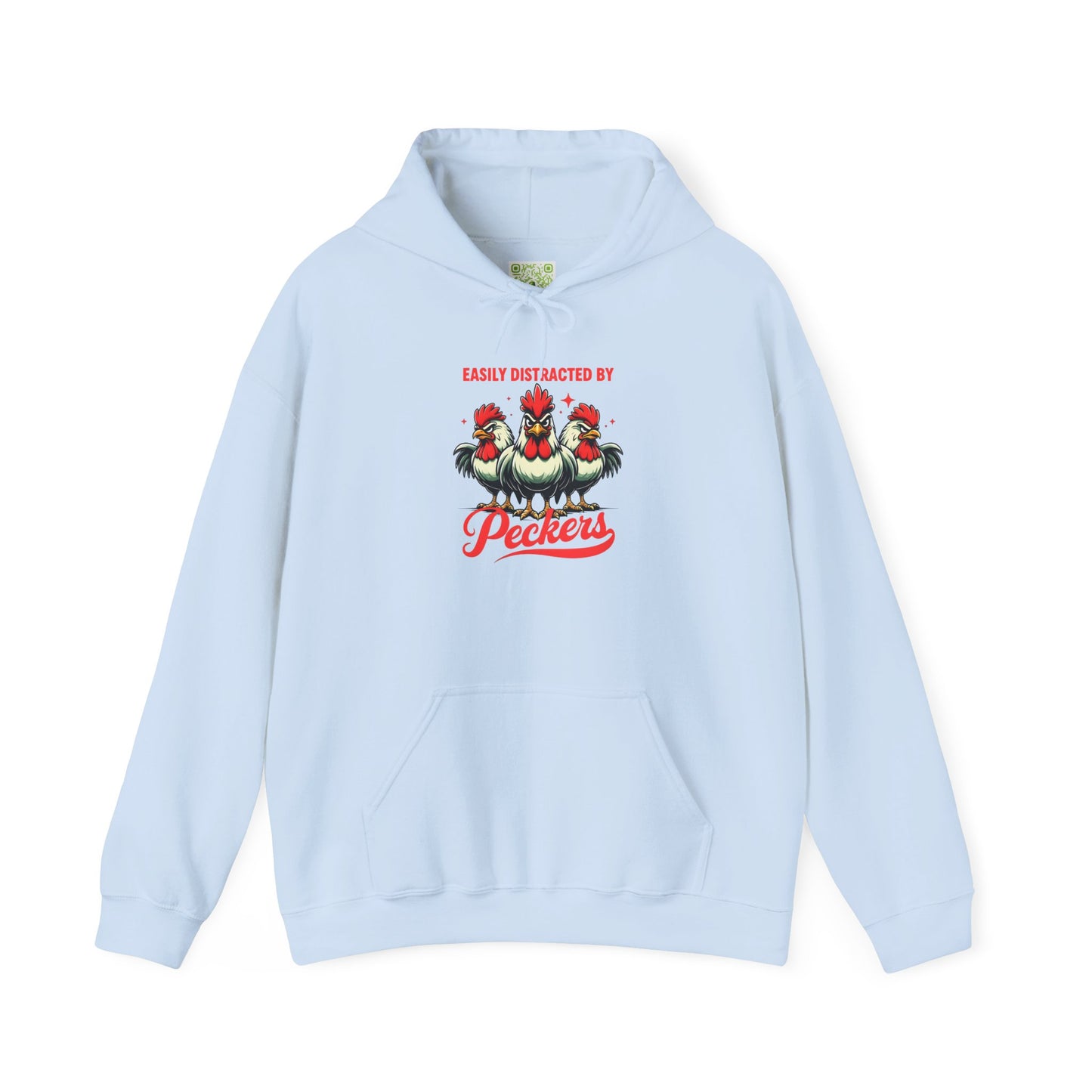 Easily Distracted By Peckers Hoodie | Naughty Tee Vibes & Dirty Joke Fun