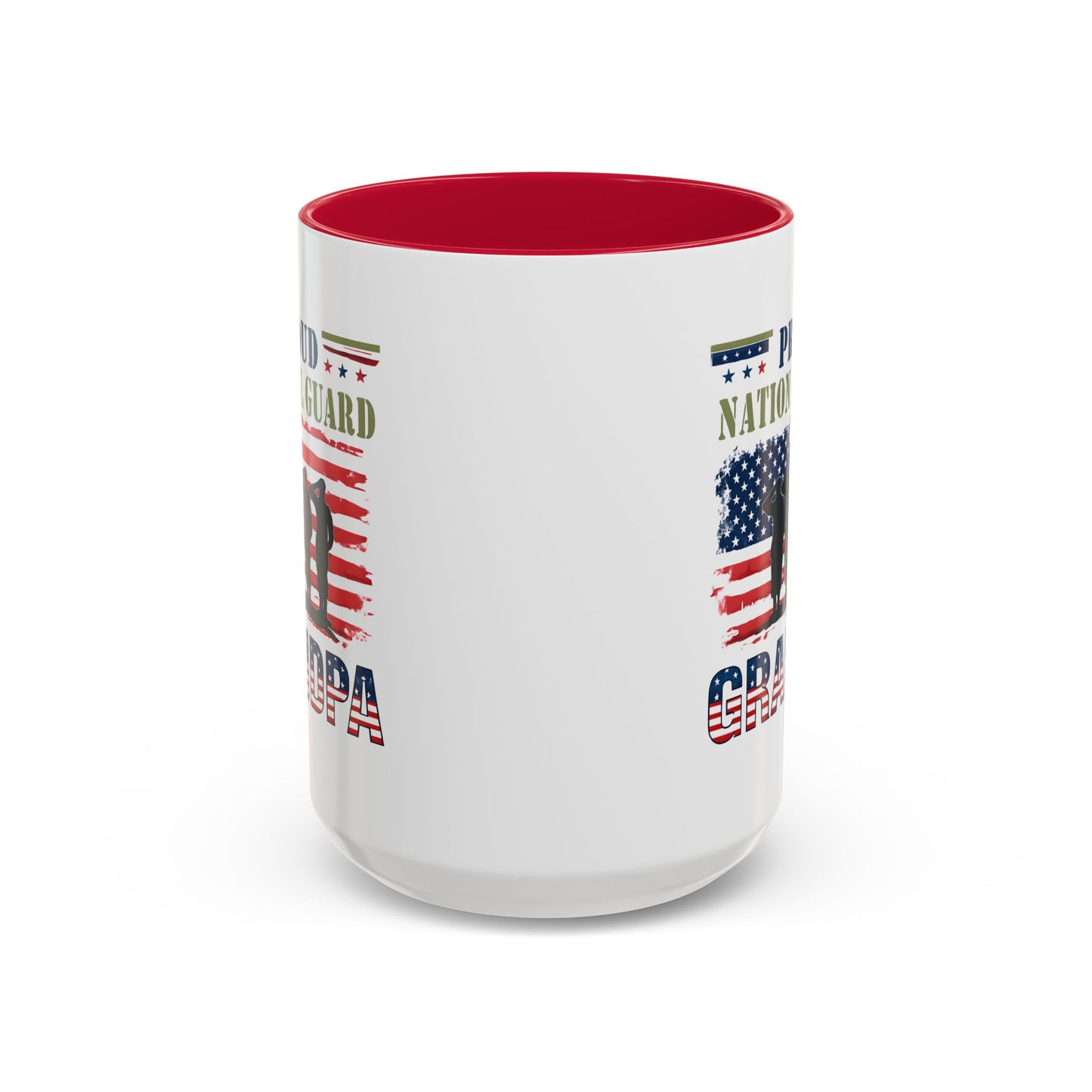 National Guard, Proud Grandpa Coffee Mug, Veteran Appreciation, Gift for Heroes, Military Family Gift