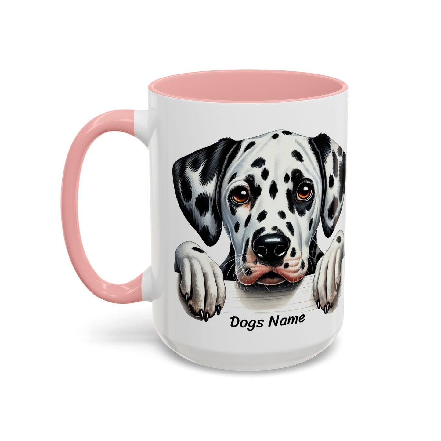 Funny Dalmatian Dog Lover Mug, Dog is Friendly, I am Not Coffee Cup, Perfect Gift for Dog Moms, Pet Lovers, and Dalmatian Fans