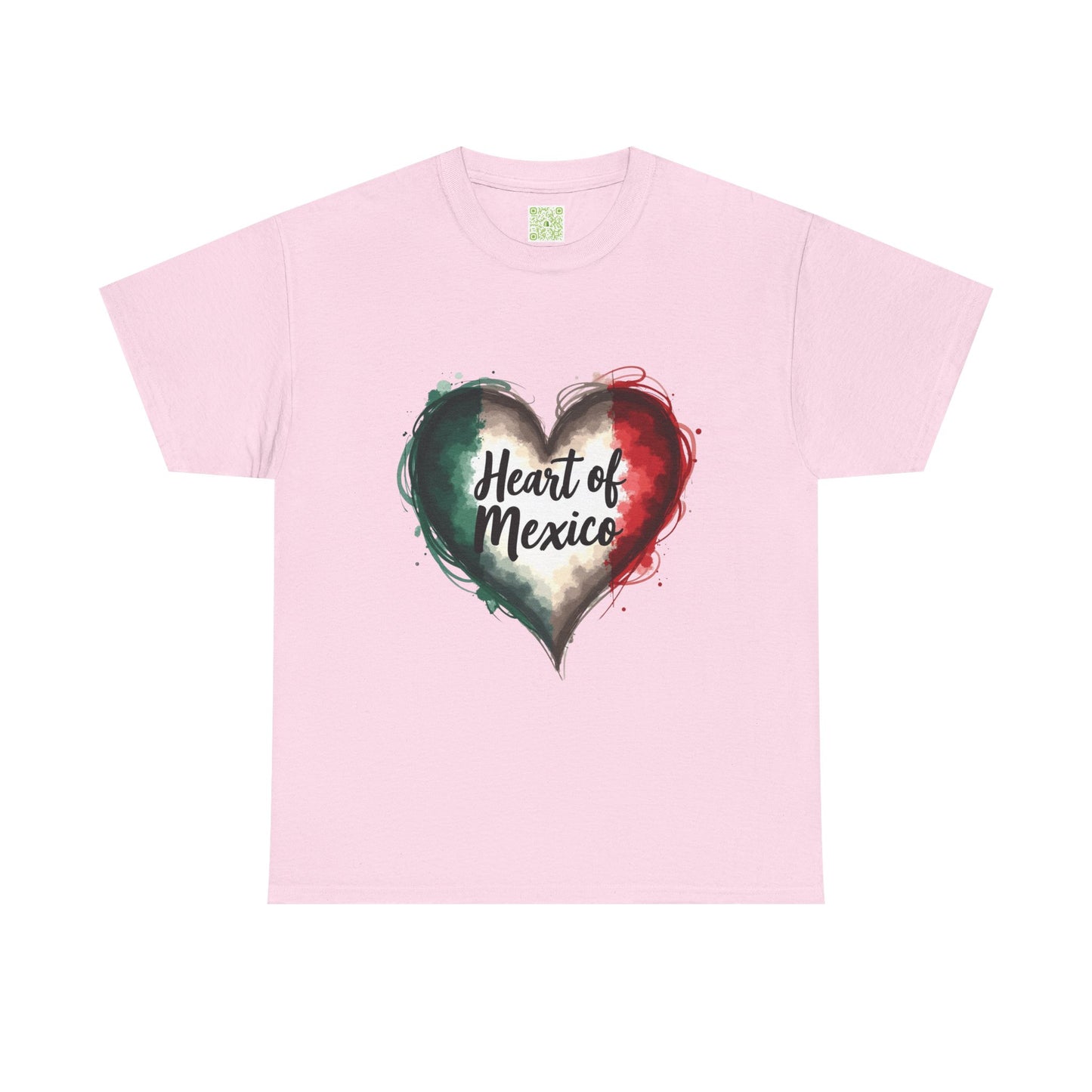 Viva la Vida Heart of Mexico Tee, Unisex Cotton Tee, Celebrate Mexican Heritage, Cinco de Mayo, Gift for Culture Lovers, Mexican Pride Tee