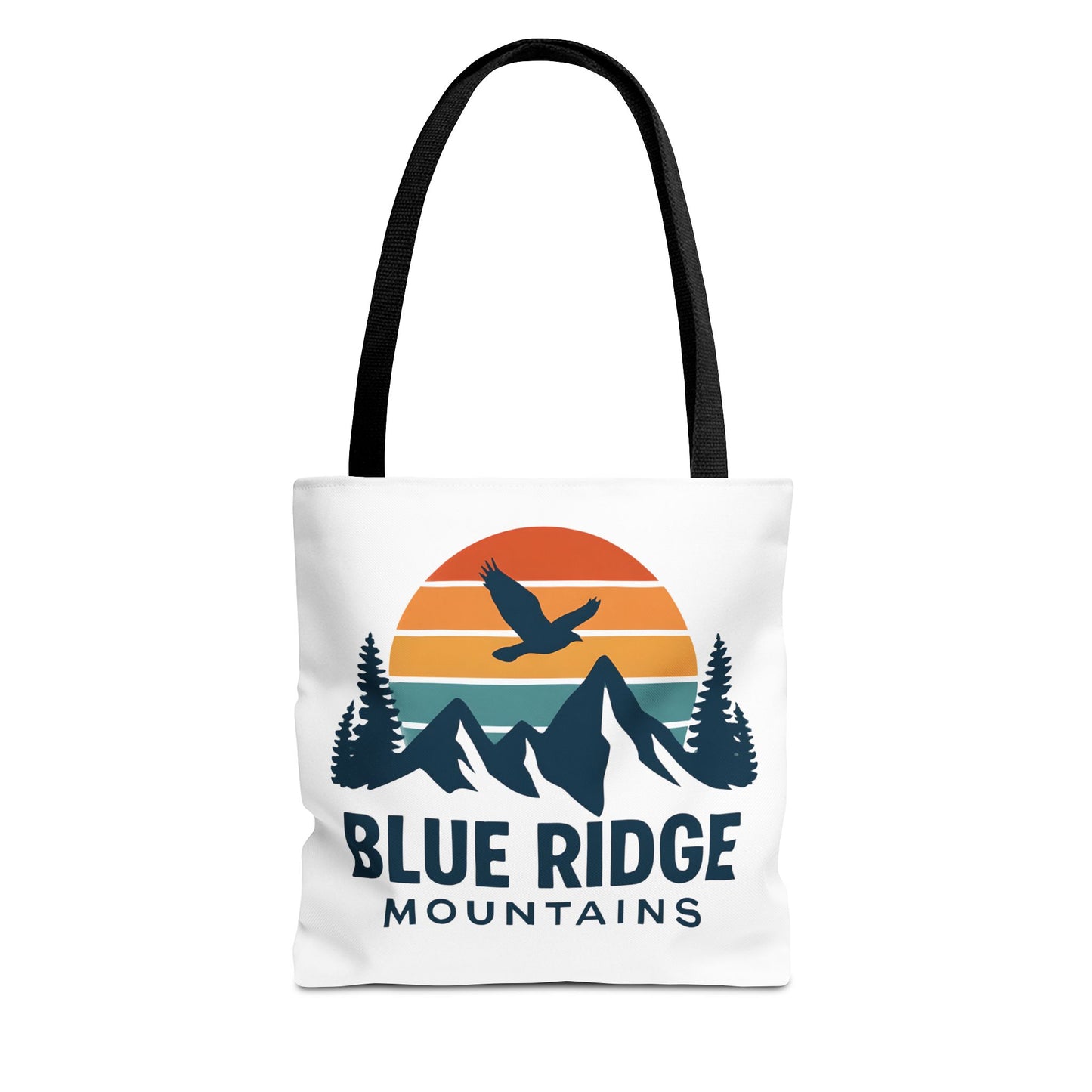 Blue Ridge Mountains Tote, Blue Ridge Parkway Bag, Appalachian Trail Tote, Smokey Mountains Gift, North Carolina Gift