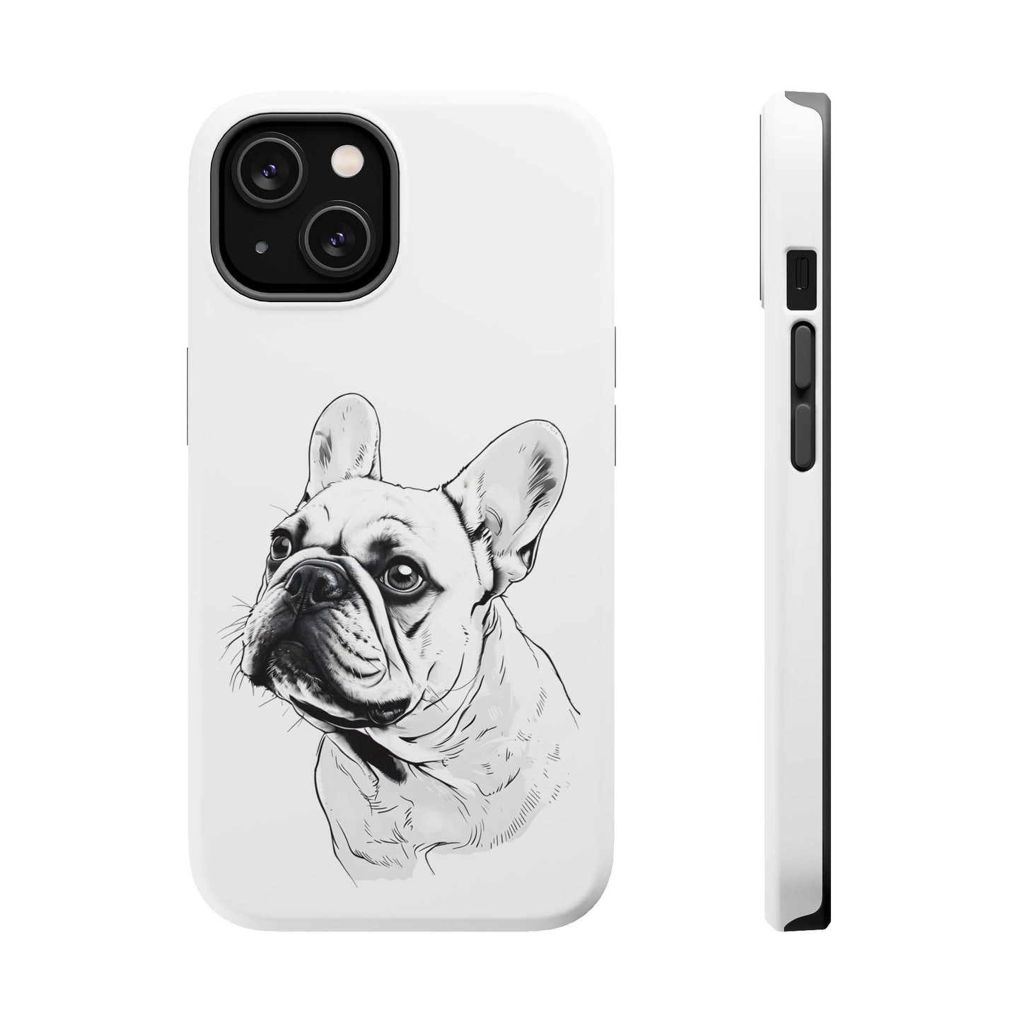 French Bulldog Magnetic Phone Case, Custom Pet Case, Durable Phone Accessories, Gift for Dog Lovers, Unique Phone Protection