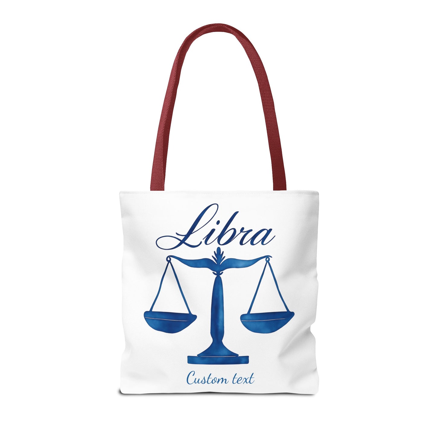 Libra Zodiac Personalized Tote Bag, Artistic Tote Bag, Astrology Lover Tote, Trendy Tote Bag, Unique Weekender Bag
