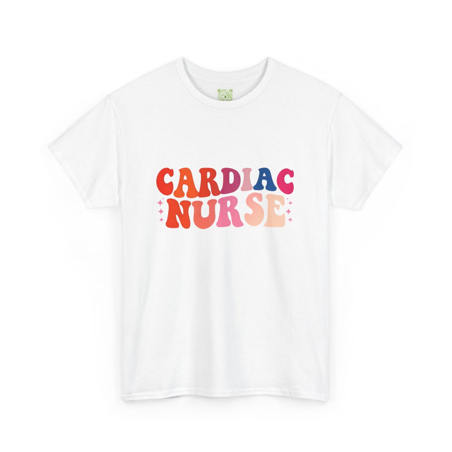 Cardiac Nurse Unisex Heavy Cotton Tee, Cardiac Nurse Shirt, ICU Nurse Gift, Nurses Day Gift, Nurse Squad Shirt