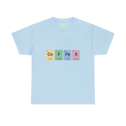 Creative Coffee Science Shirt, Chemistry Elements Tee, Periodic Table Shirt, Gift for Chemist, Science Teacher