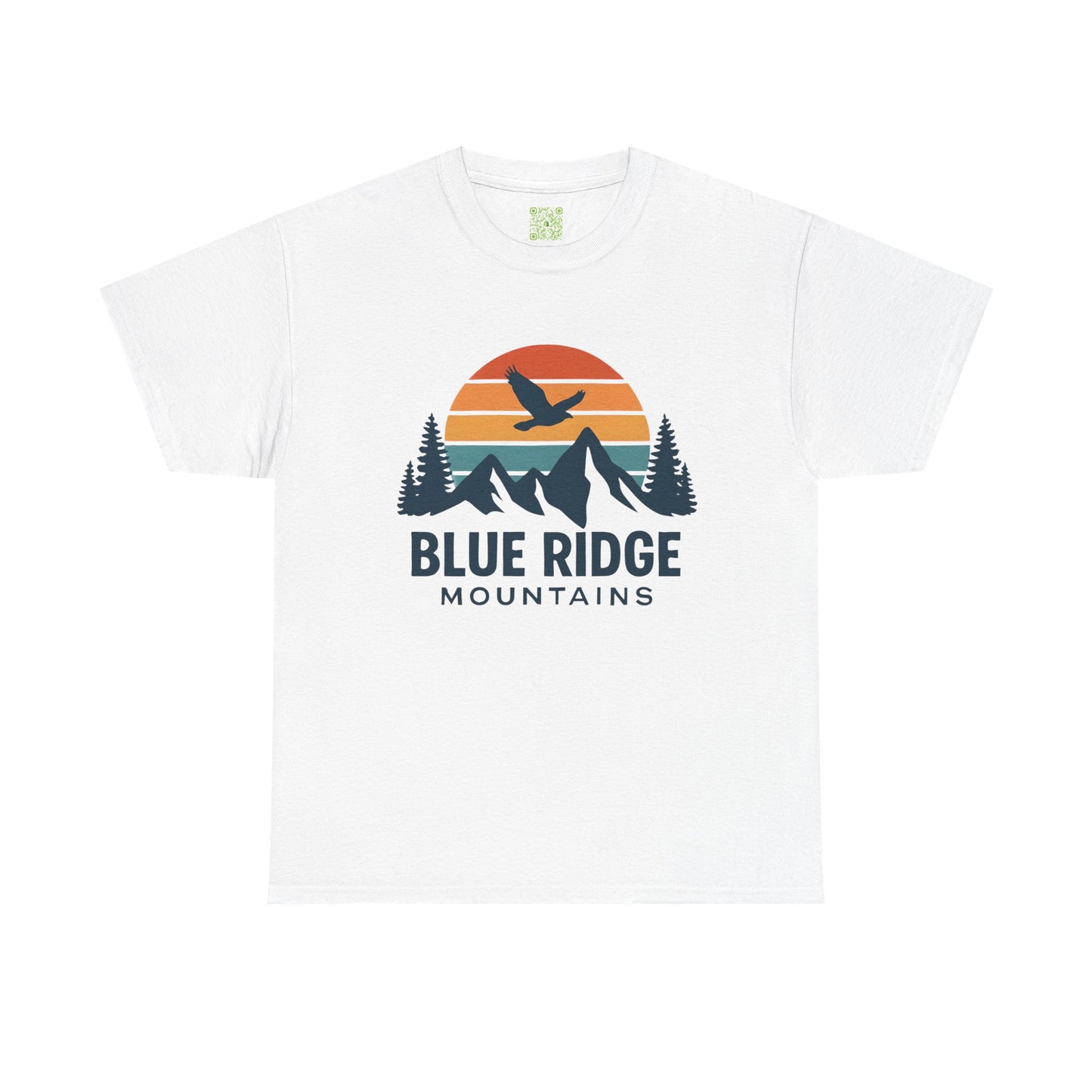 Blue Ridge Parkway Unisex Heavy Cotton Tee, Nature Lover Shirt, Blue Ridge Mountains, North Carolina Shirt, Camping Gift