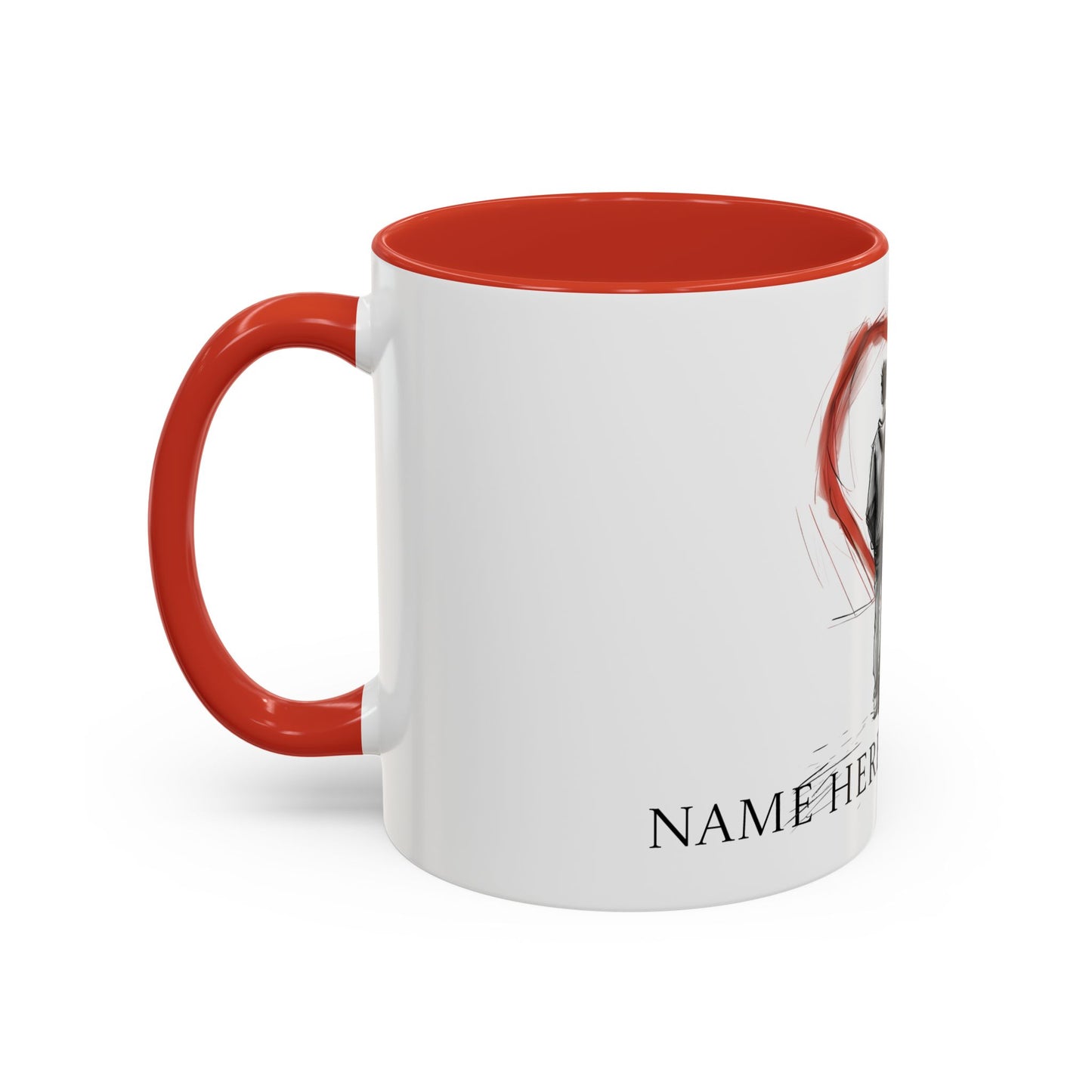 Customized Love Mugs for Two - A Romantic Home Accent for Coffee Connoisseurs - Unique Home Decor, Valentines Day Present