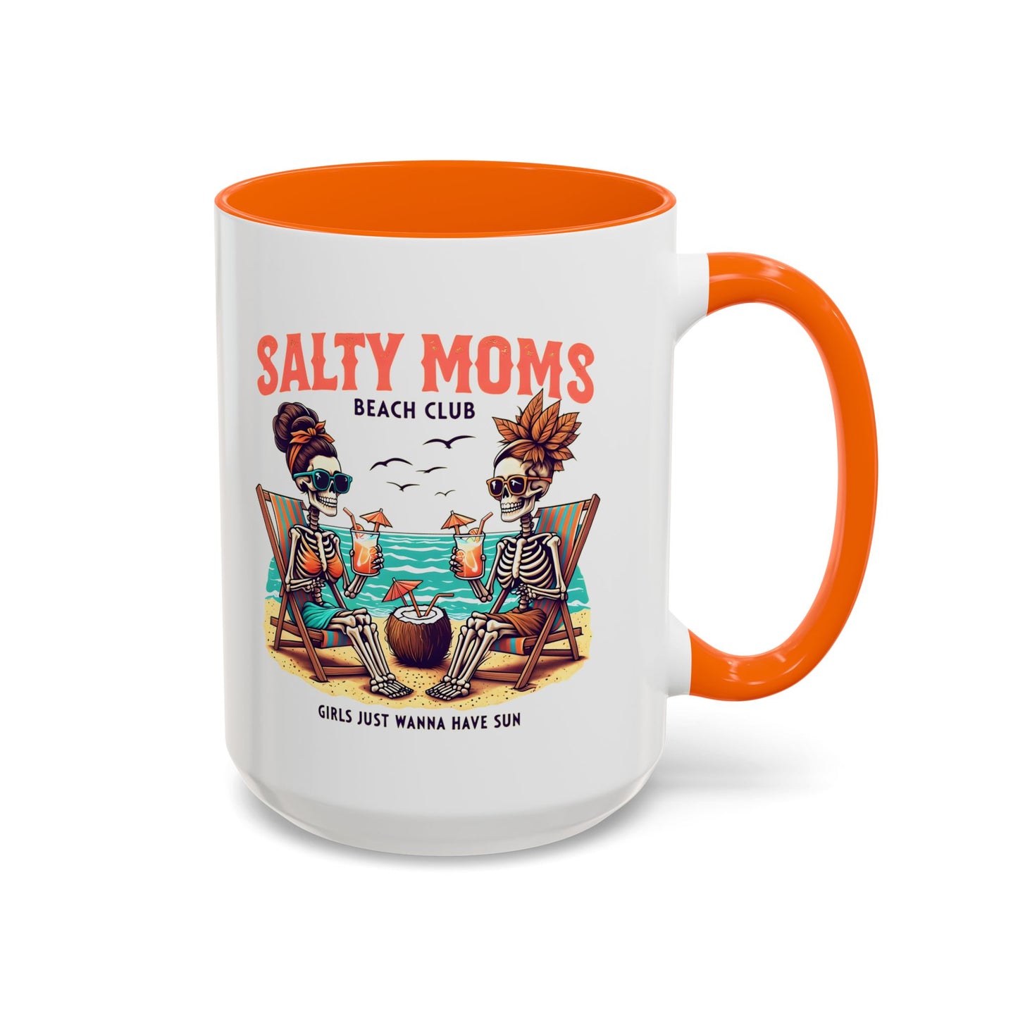 Salty Moms Beach Club Mug, Salty Mug, Summer Mom Mug, Hot Mom Summer, Beach Club Mug, Stay Salty Mug, Beach Days