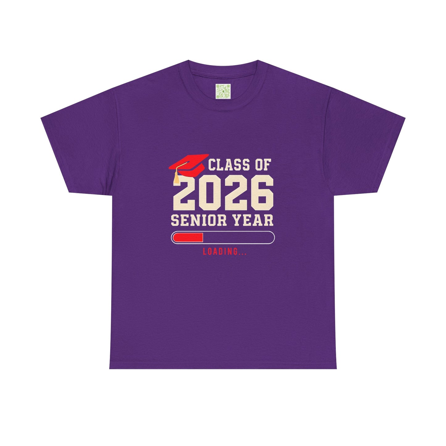 Class of 2026 Senior Year Loading Tee, High School Senior Shirt, Senior Class Shirt, Graduation Shirt, Senior Gift