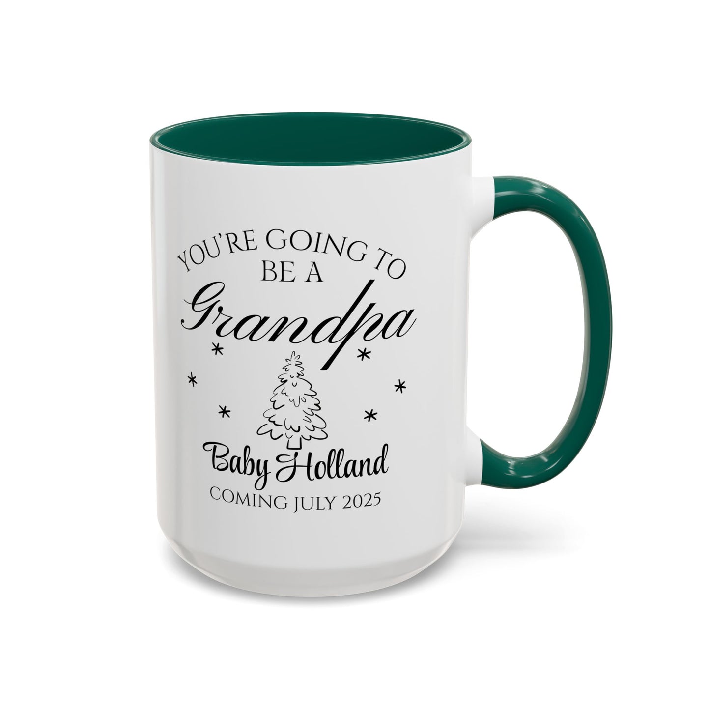 You’re Going to Be a Grandpa Mug, Pregnancy Announcement Coffee Cup, New Grandpa Gift, Baby Reveal Mug for Grandparents, Personalized Baby Announcement
