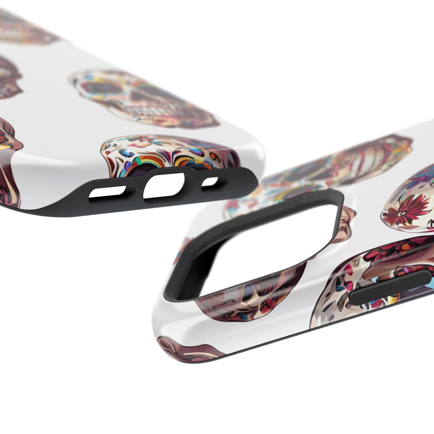 Sugar Skull Phone Case, Dia De Los Muertos, Day Of The Dead, Mexican Tradition, Sugar Skull Art, Wireless Charger