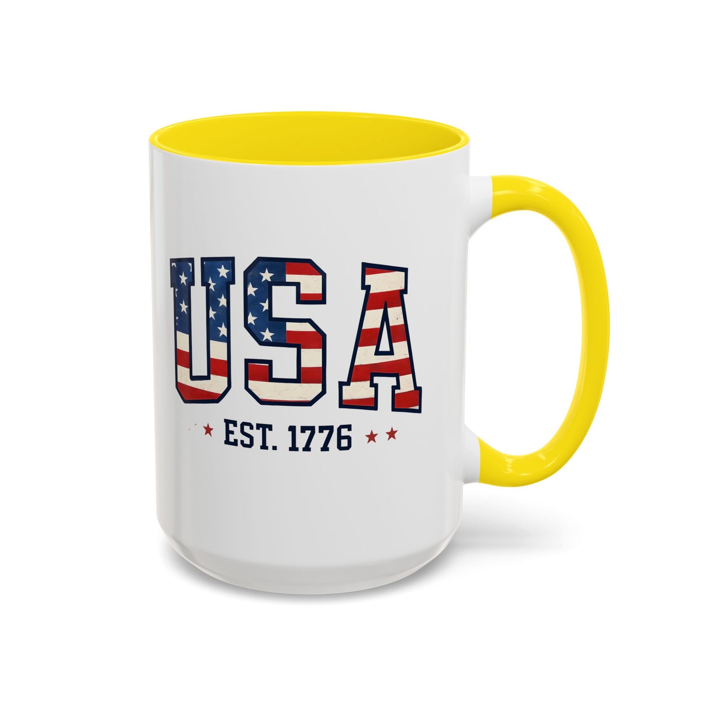 USA Patriotic Coffee Mug, Memorial Day Mug, American Flag Mug, Patriotic Mug, Freedom Cup, USA Flag Mug, Fourth of July