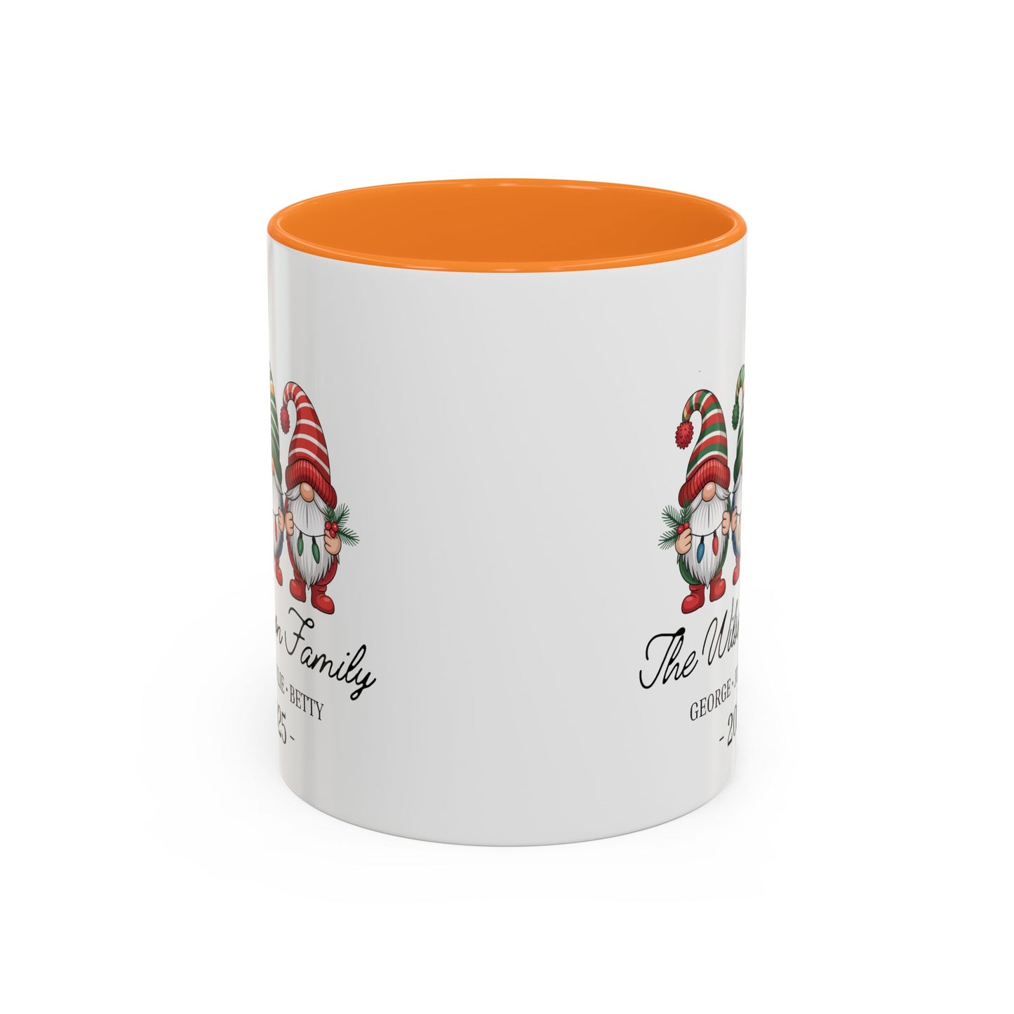 gnome mug, Personalized Family Gnome Christmas Mug, Custom Family Name 2025 Coffee Cup, Cute Holiday Gift for Family, Christmas Gnome Mug Keepsake