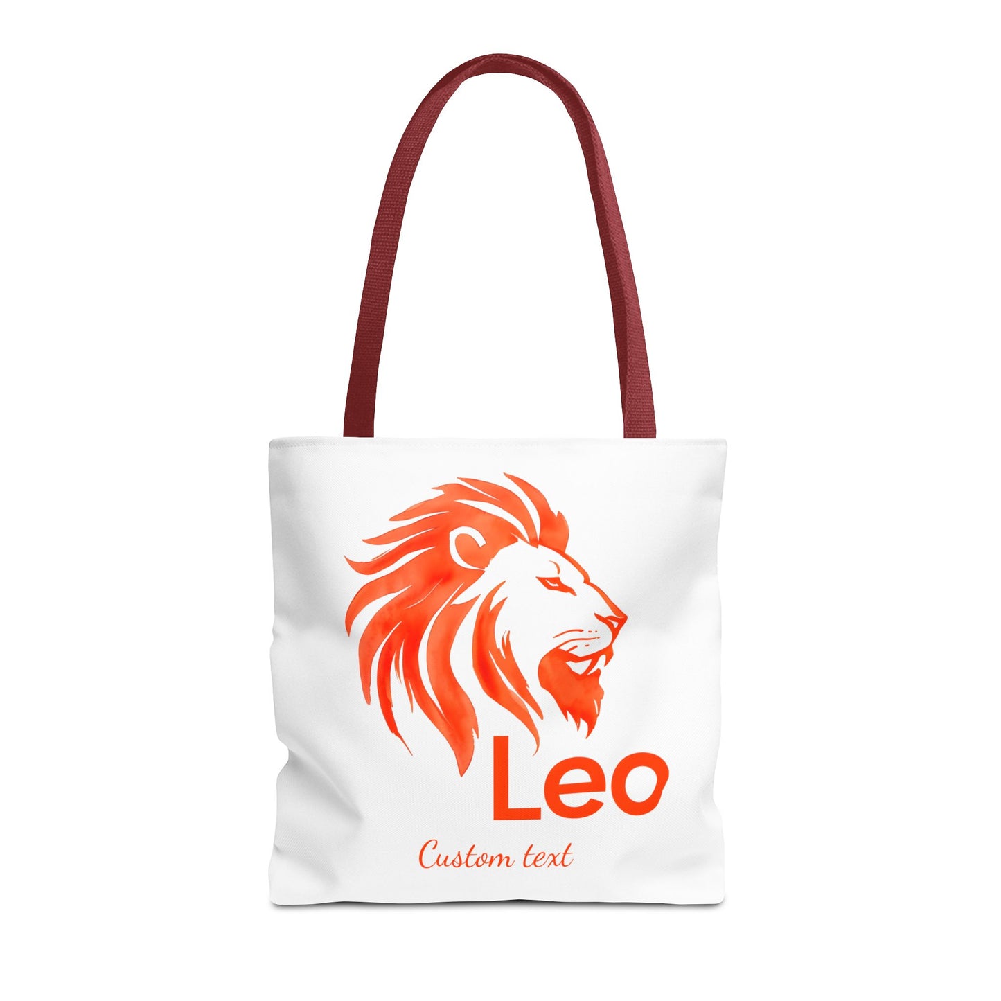 Leo Zodiac Personalized Tote Bag, Artistic Tote Bag, Astrology Lover, Trendy Tote Bag, Weekender, Aesthetic Tote