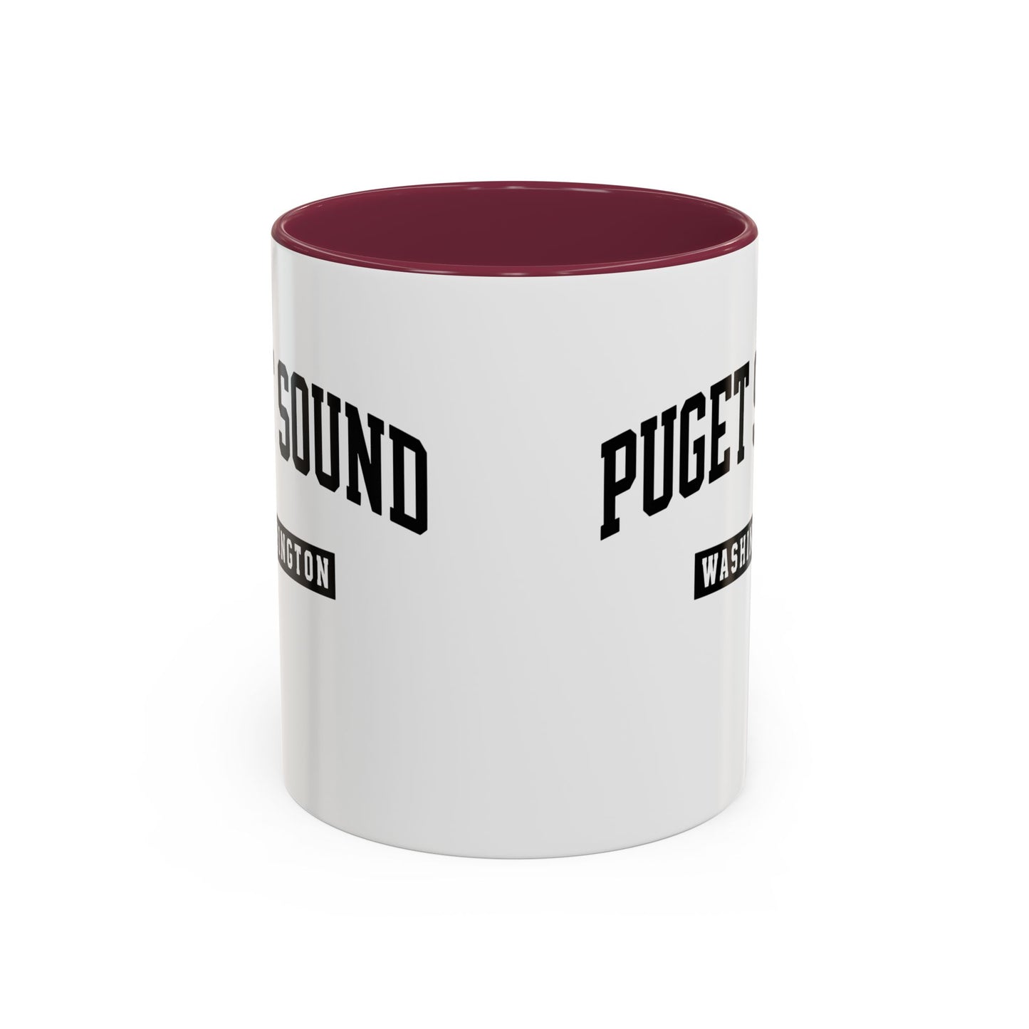 Seattle, Tacoma, Puget Sound Washington Accent Coffee Mug, Tacoma, Puget Sound Gift, Puget Sound WA, Washington Souvenir, Puget Sound Mug