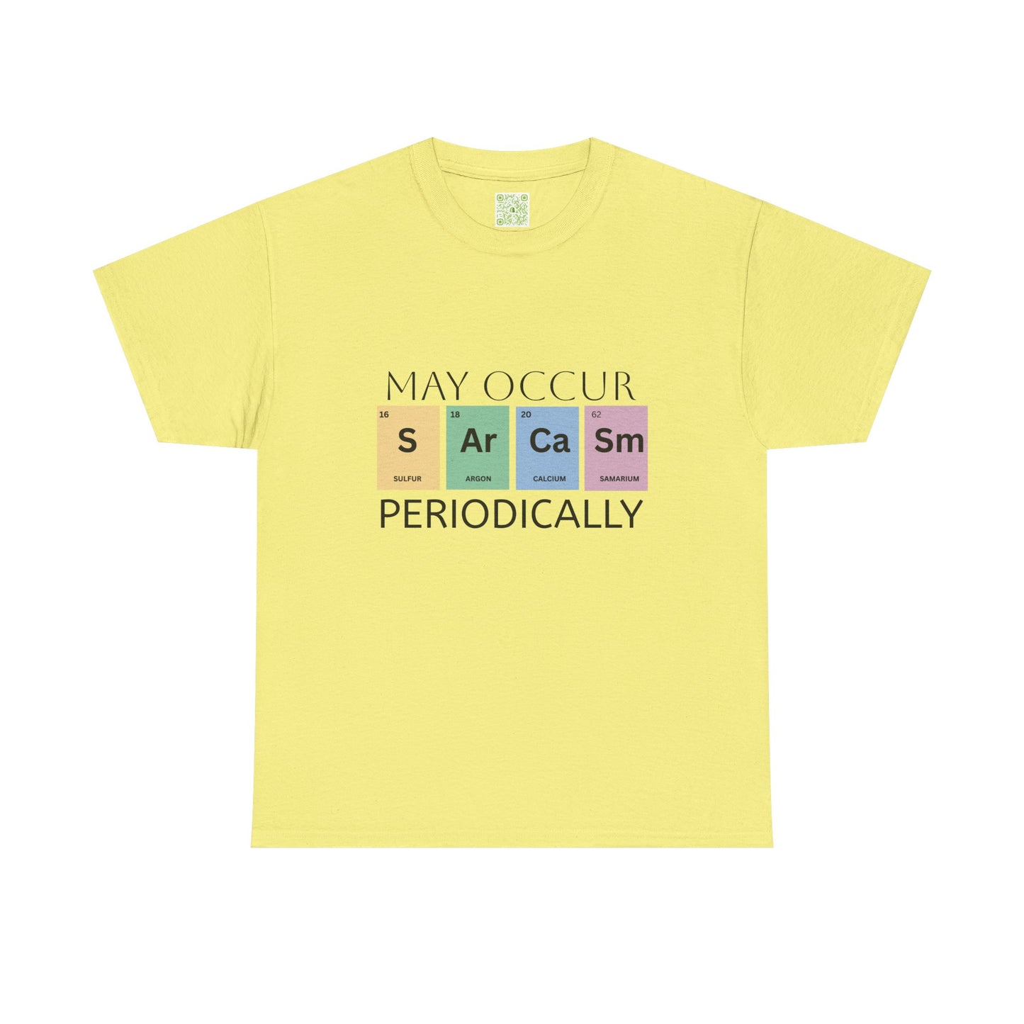 Sarcasm Periodic Table Shirt, Funny Sister Shirt, Introvert Shirt, Chemistry Shirt, Science Teacher Gift, Chemistry Gift