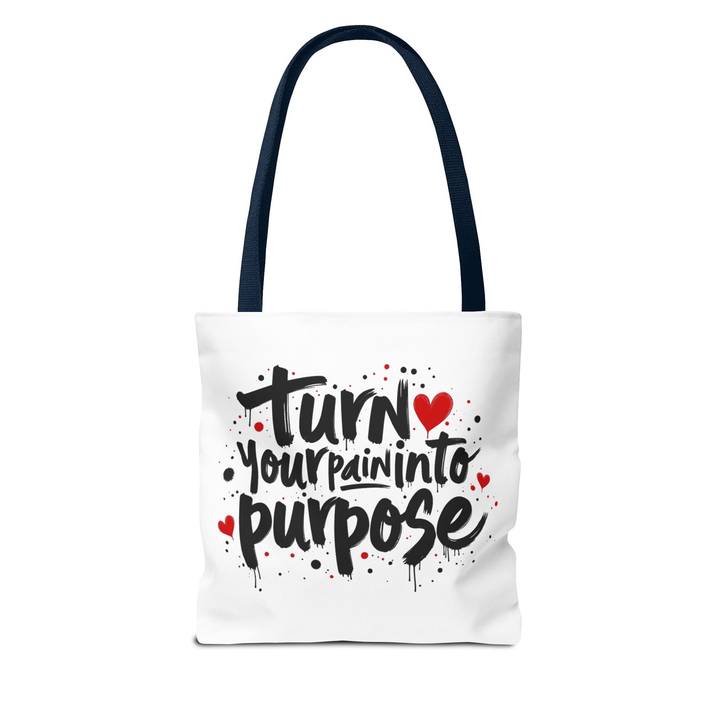 Enneagram 4 Inspirational Tote Bag, Turn Your Pain Into Purpose, Enneagram Type 4, Self Growth, Personality Types