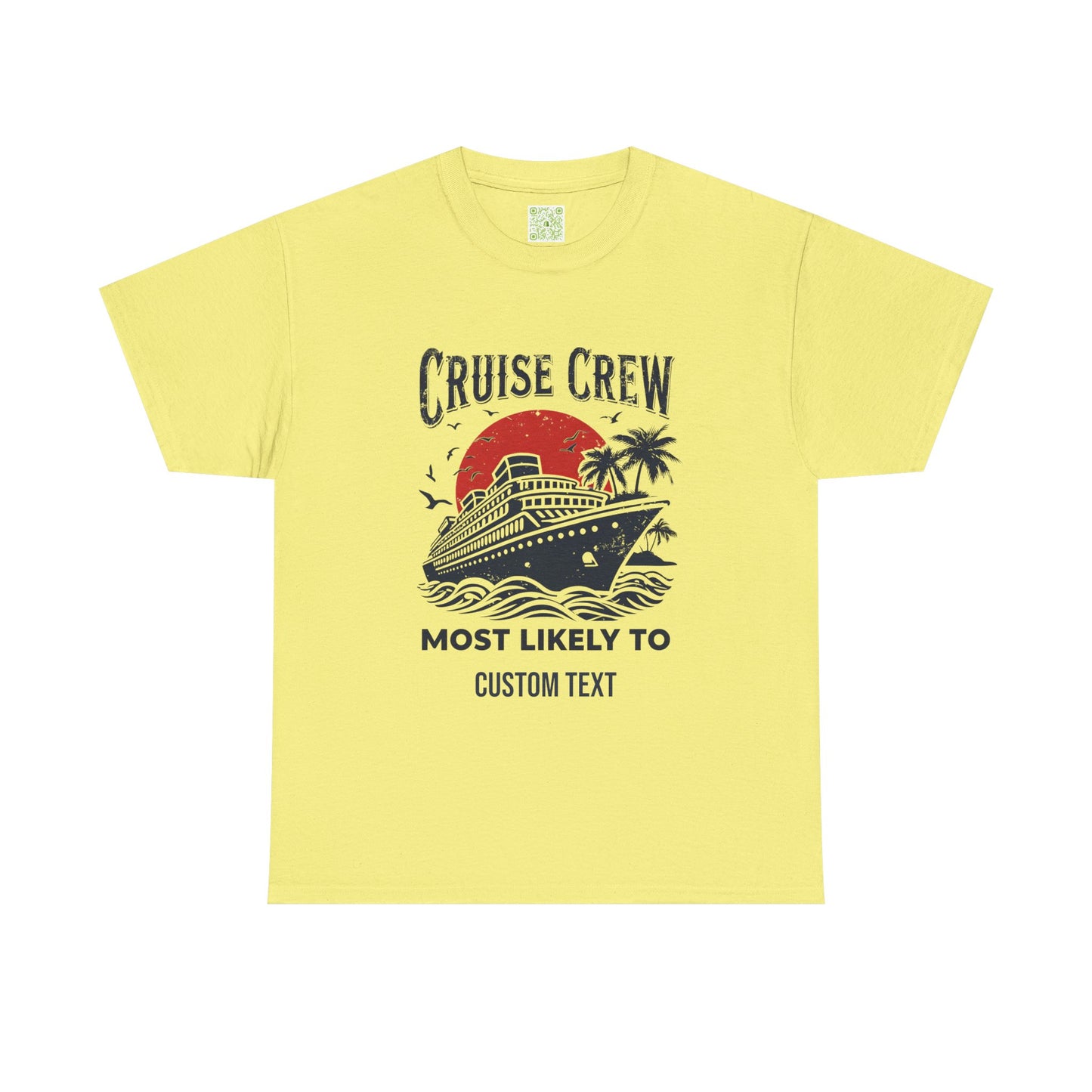 Custom Cruise Crew Unisex Tee, Cruise Shirts, Group Cruise Shirt, Birthday Cruise Tee, Family Cruise Shirt