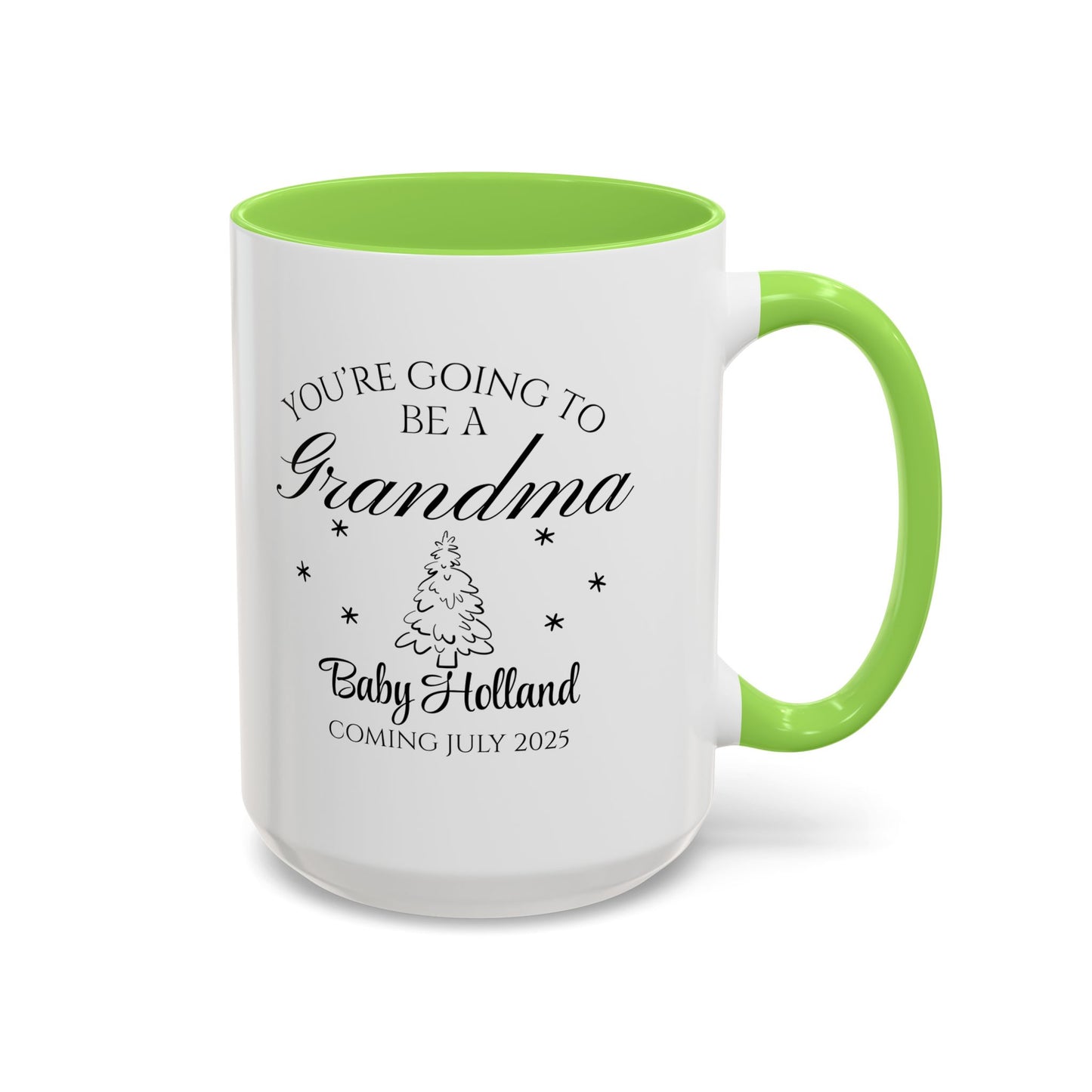 You’re Going to Be a Grandma Mug, Pregnancy Announcement Coffee Cup, New Grandma Gift, Baby Reveal Mug for Grandparents, 2025 Baby Announcement