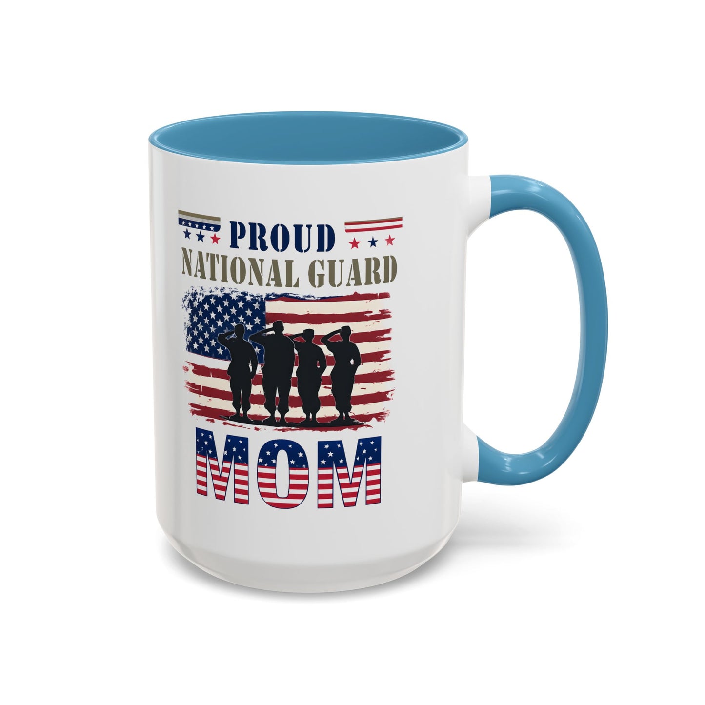 Proud National Guard Mom Mug, Army National Guard, Armed Forces, Veteran Appreciation, Military Family Gift
