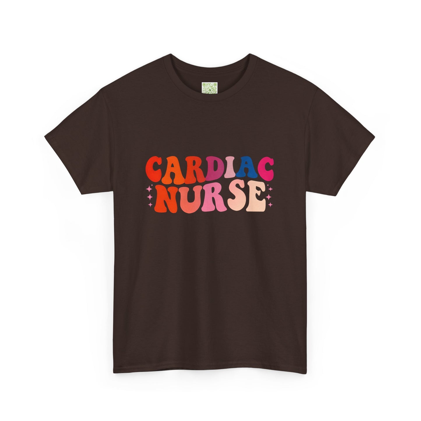 Cardiac Nurse Unisex Heavy Cotton Tee, Cardiac Nurse Shirt, ICU Nurse Gift, Nurses Day Gift, Nurse Squad Shirt