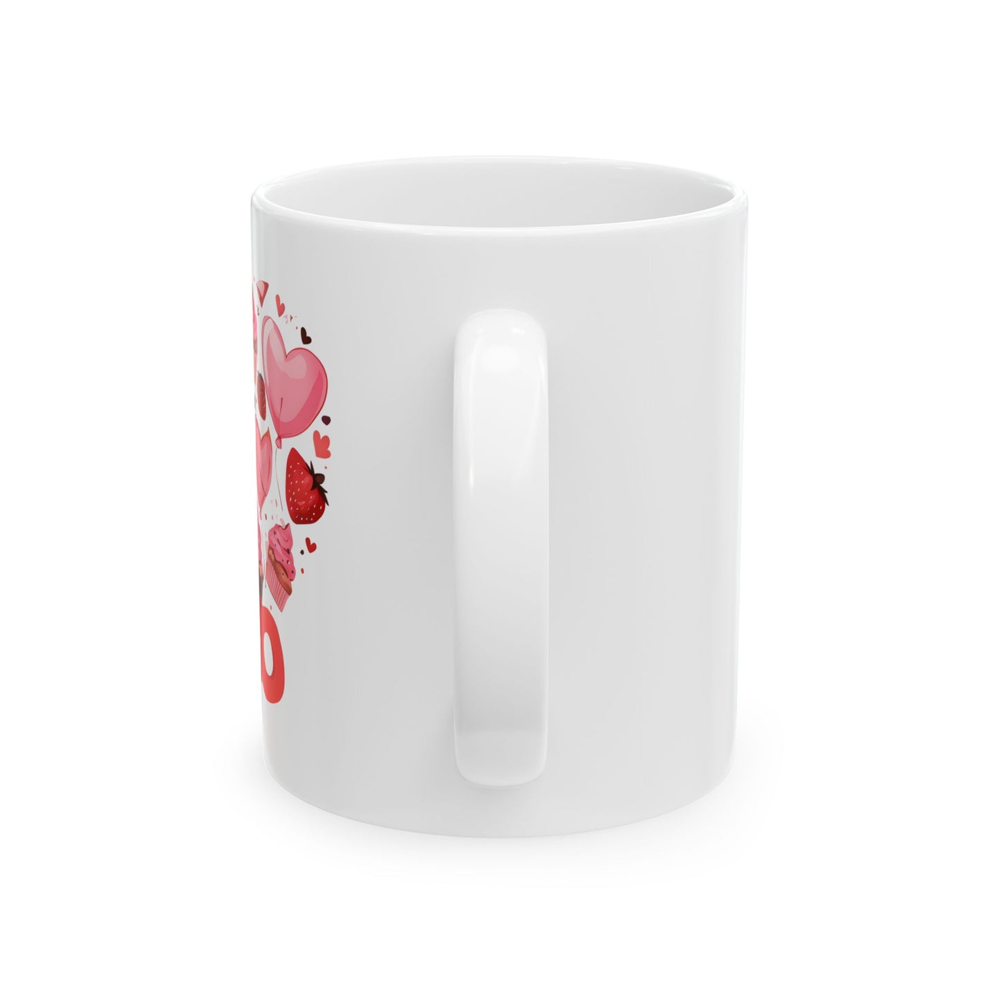 Heartwarming Love Mug - Perfect Valentine's Day Gift - - Heart Design - Romantic Gift
