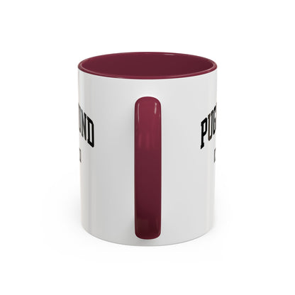 Seattle, Tacoma, Puget Sound Washington Accent Coffee Mug, Tacoma, Puget Sound Gift, Puget Sound WA, Washington Souvenir, Puget Sound Mug