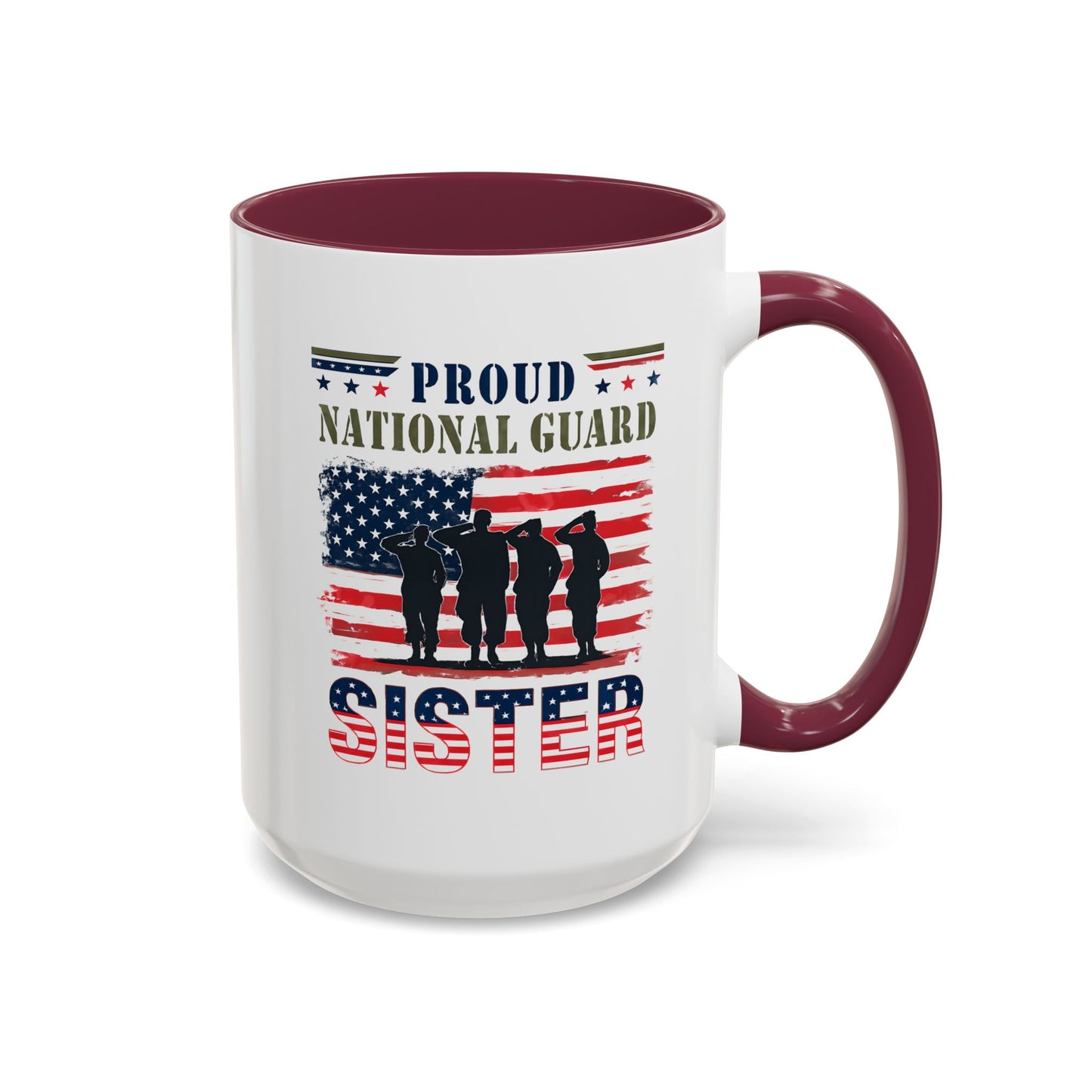 National Guard, Proud Sister Mug, Army National Guard, Armed Forces Gift, Veteran Appreciation, Gift For Heroes